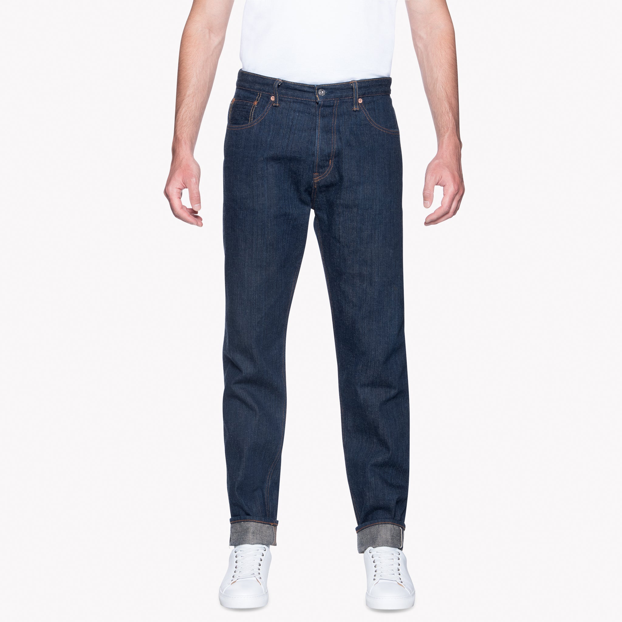 Easy Guy - MIJ9 - "Tennen Ai" Natural Indigo Slub Selvedge by Naked & Famous Denim
