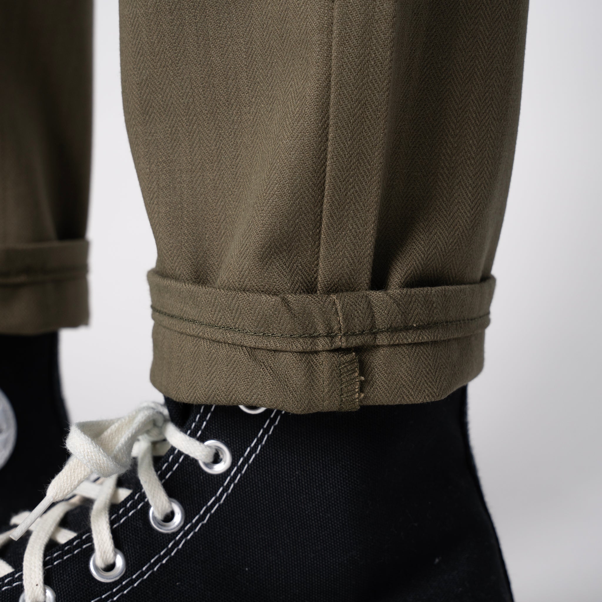 Easy Guy - Army HBT - Olive Drab by Naked & Famous Denim