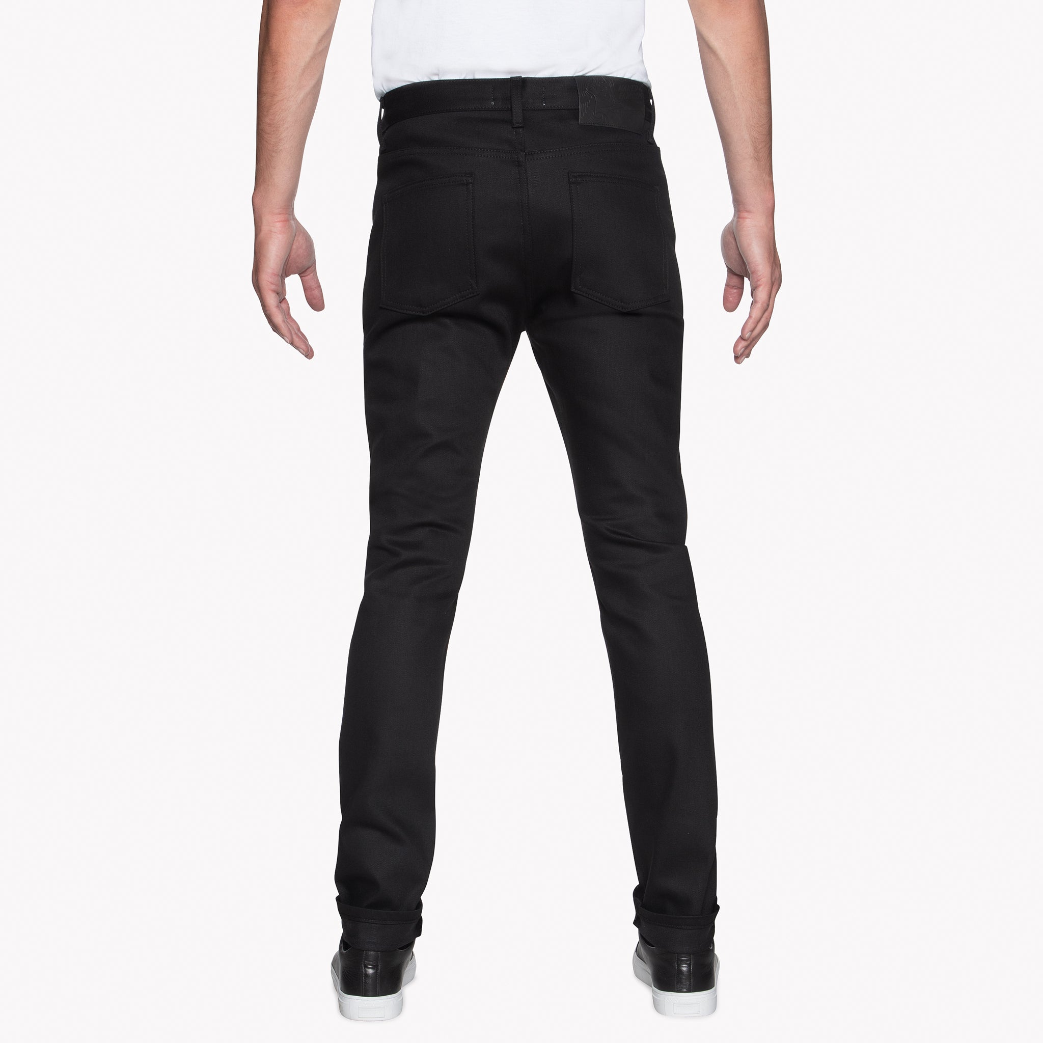 Stacked Guy - Black Cobra Stretch Selvedge by Naked & Famous Denim