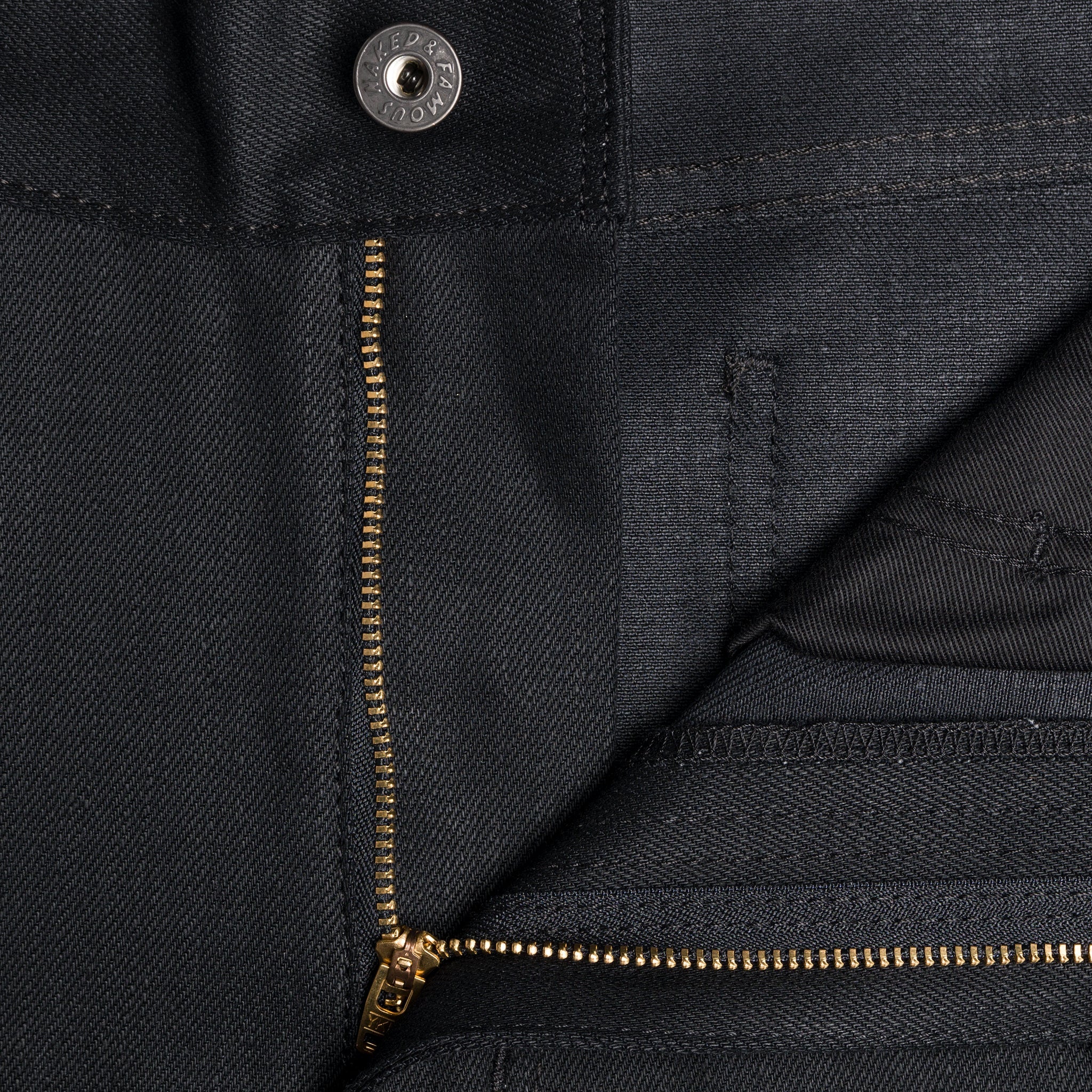 Stacked Guy - Black Cobra Stretch Selvedge by Naked & Famous Denim