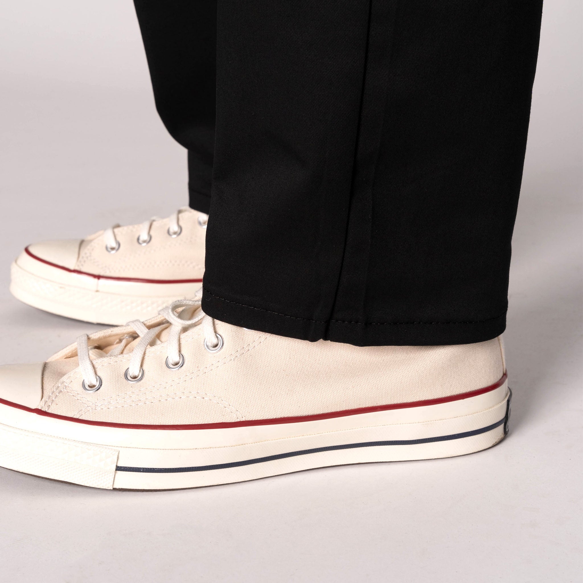 Straight Chino - Black Stretch Twill by Naked & Famous Denim