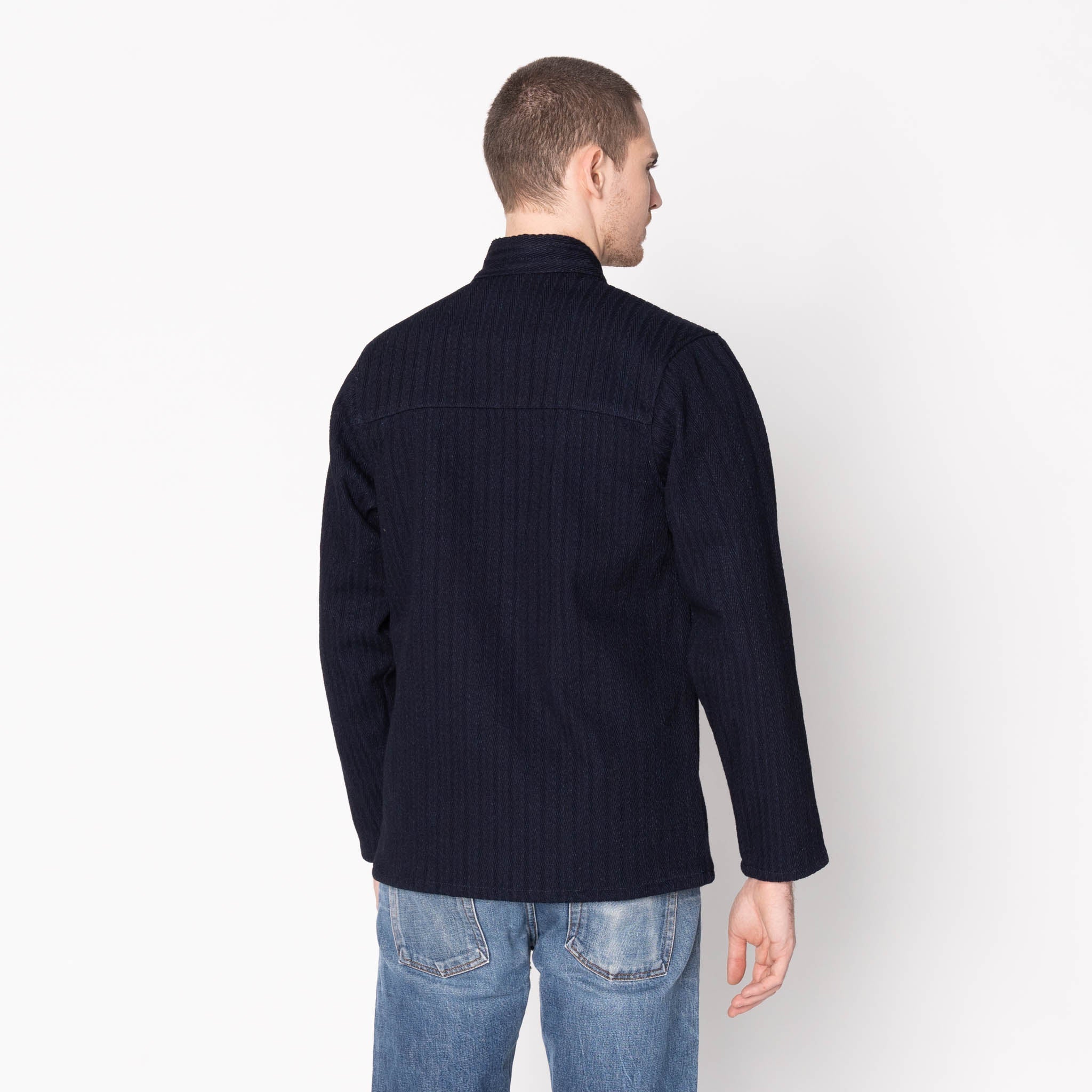 Kimono Shirt - Indigo Sugiaya - Indigo by Naked & Famous Denim