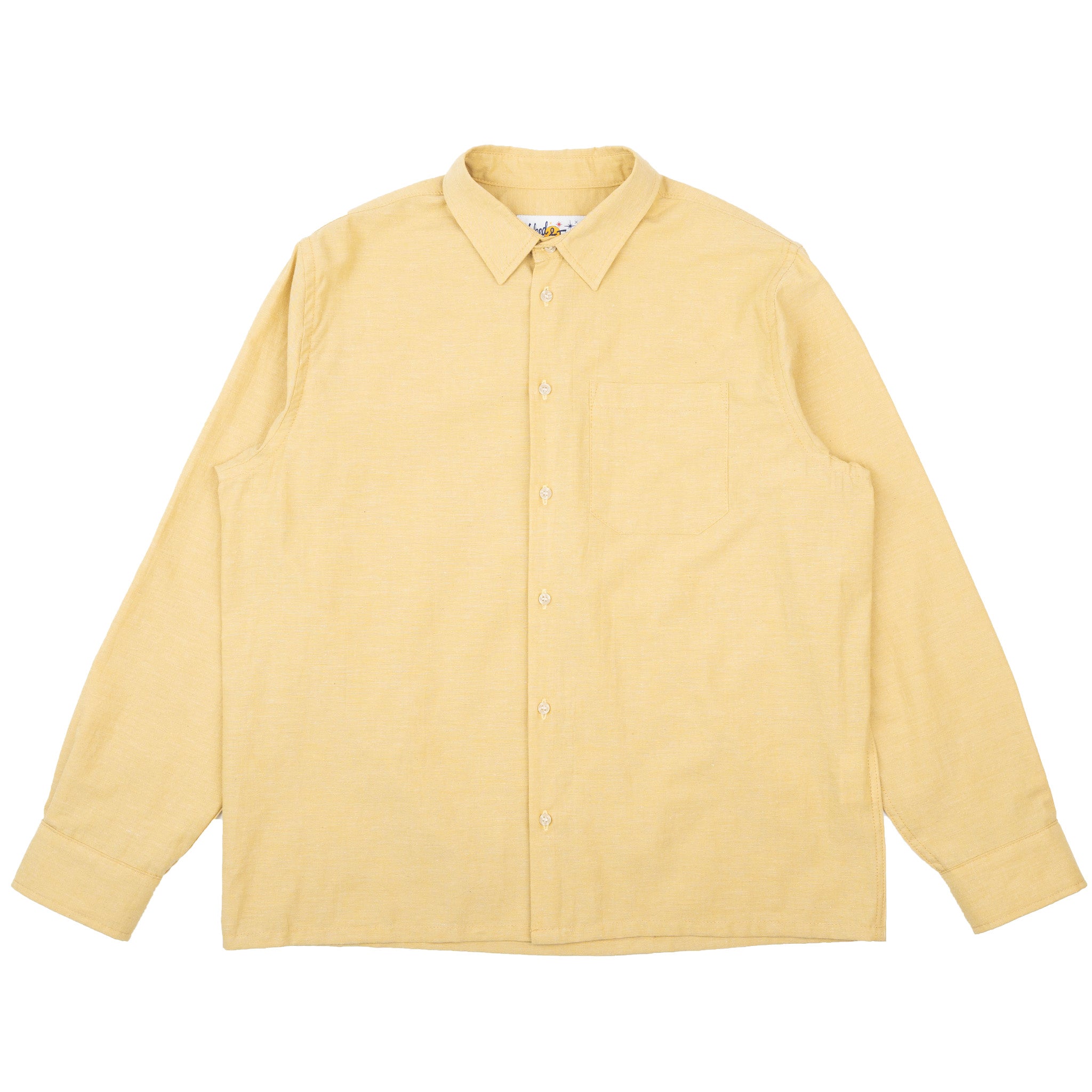 True Shirt - Selvedge Chambray - Yellow by Naked & Famous Denim