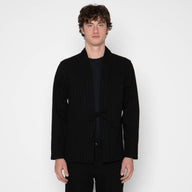 Kimono Shirt - Black Sugiaya by Naked & Famous Denim