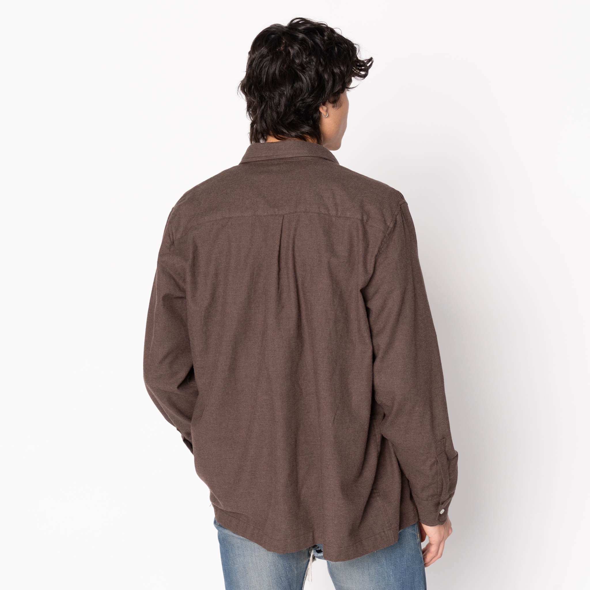 True Shirt - Soft Twill - Brown by Naked & Famous Denim