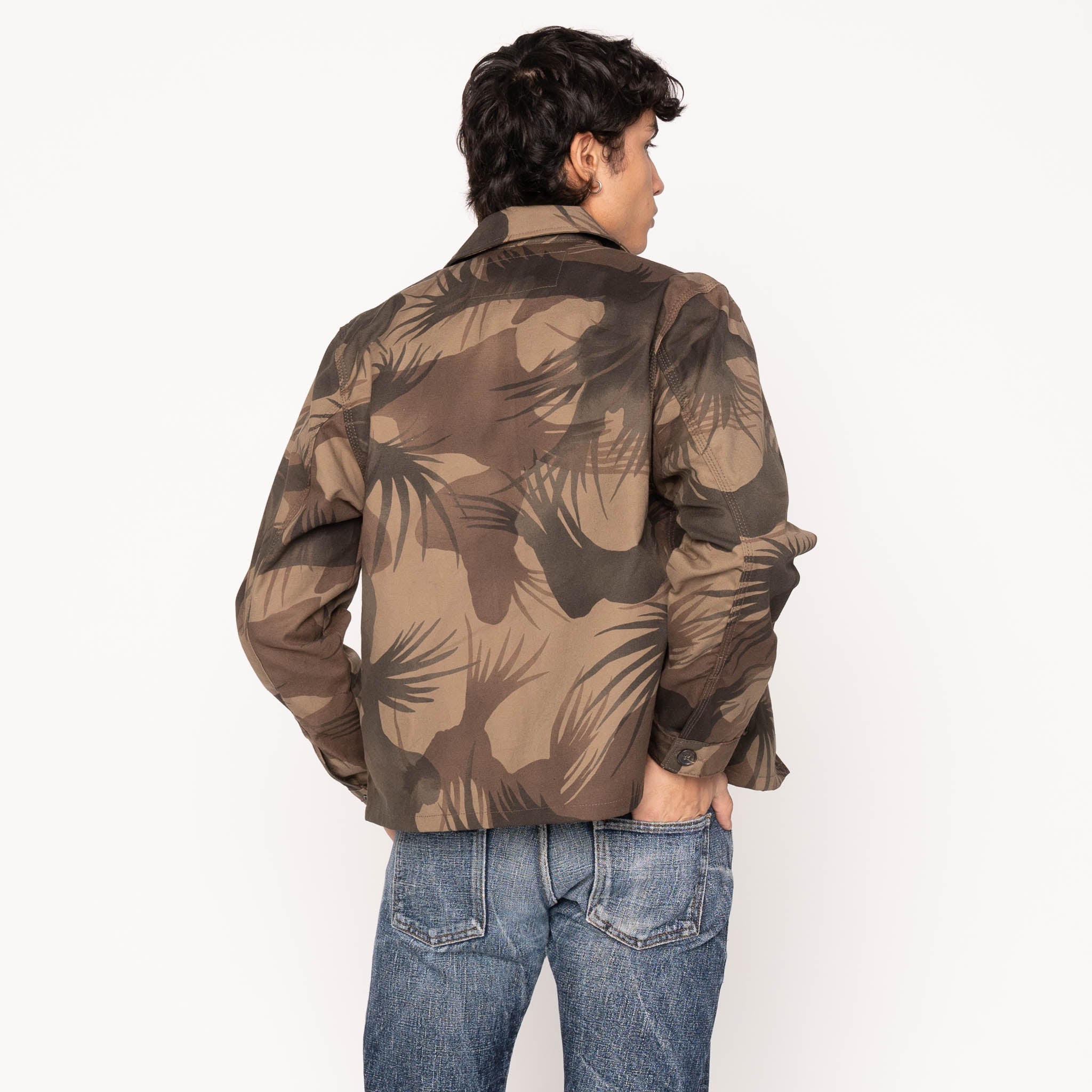 Zip Jacket - Fern Camo by Naked & Famous Denim