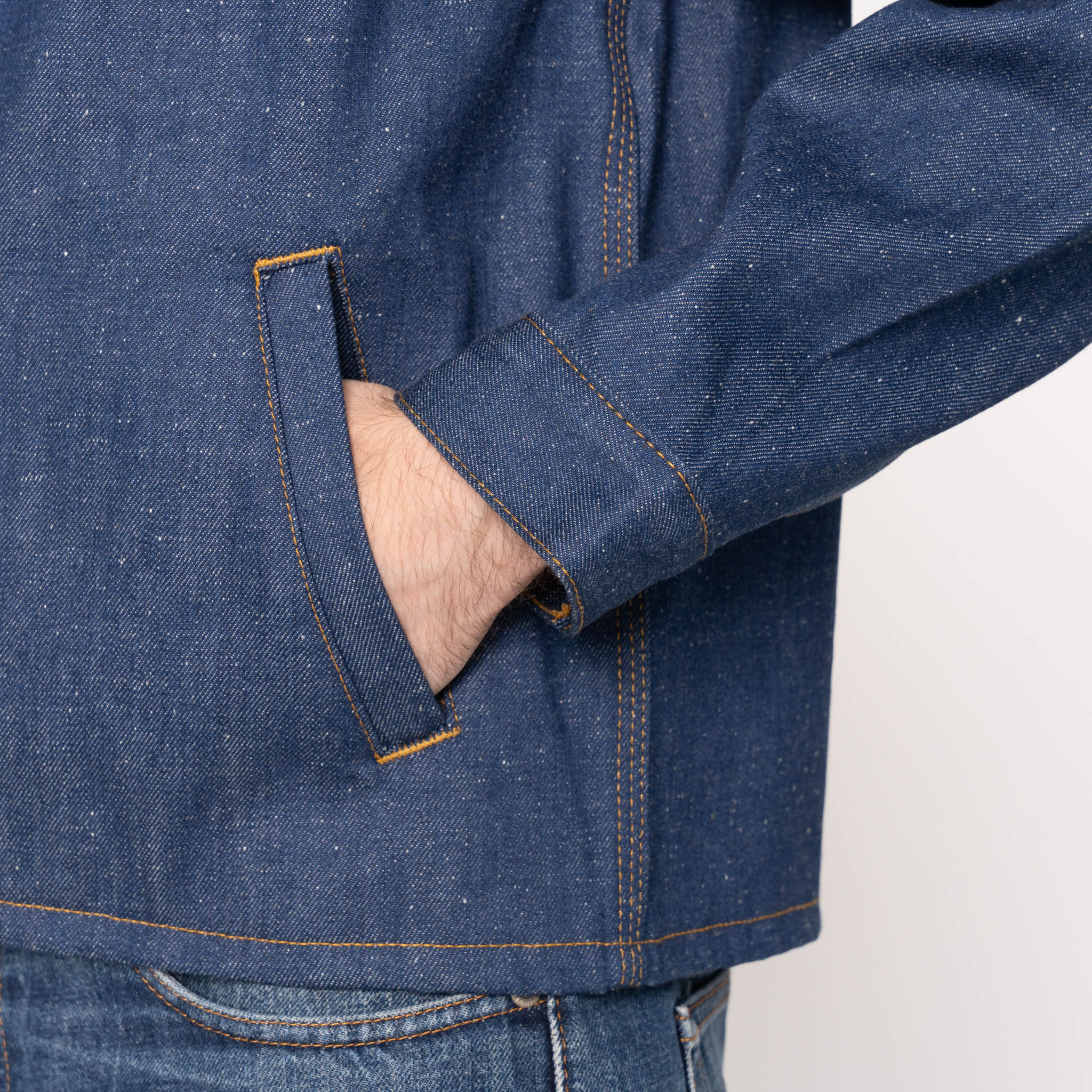 Zip Jacket - Workforce Selvedge by Naked & Famous Denim