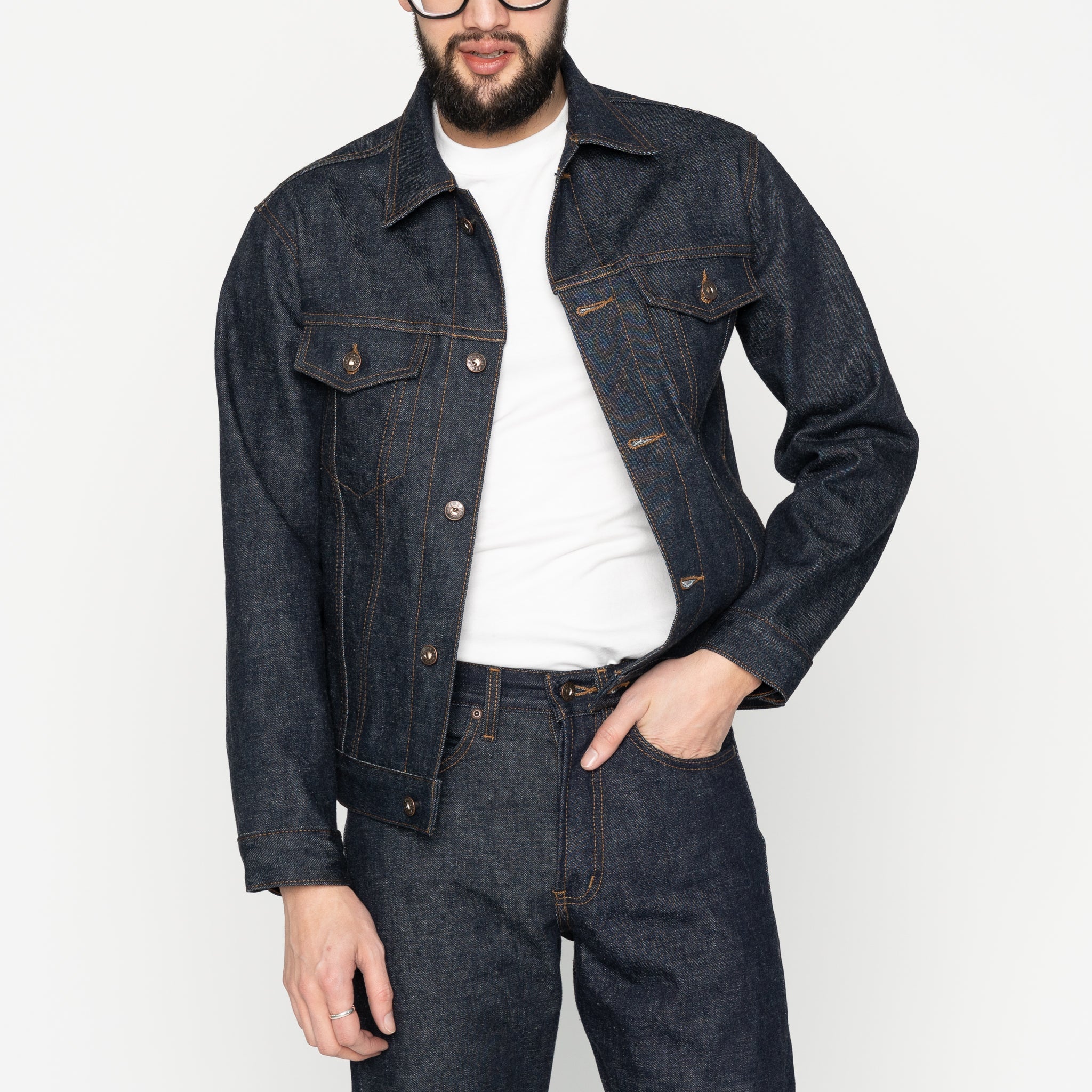 Denim Jacket - Blue Wave Selvedge by Naked & Famous Denim