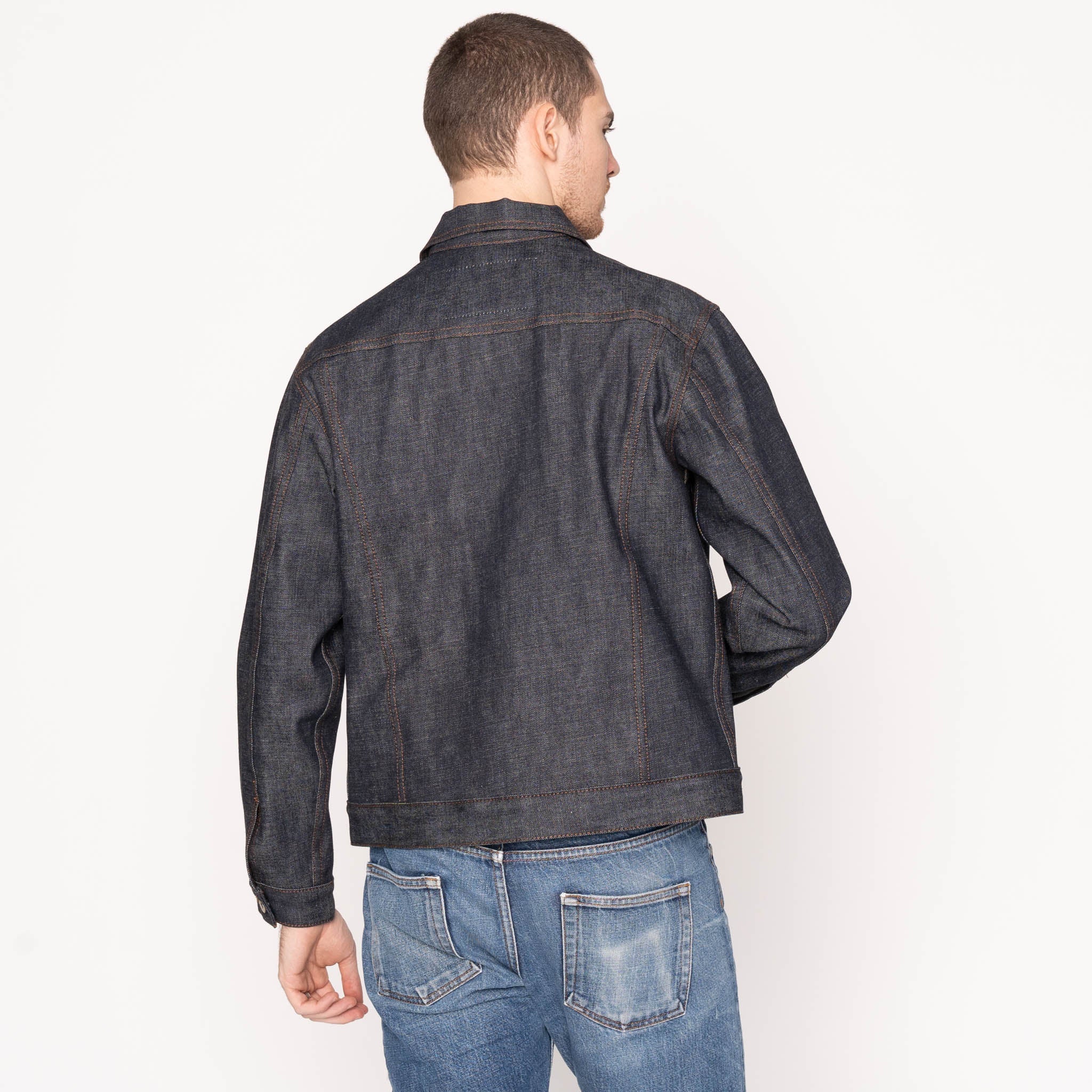 Denim Jacket - Love & Peace Selvedge by Naked & Famous Denim