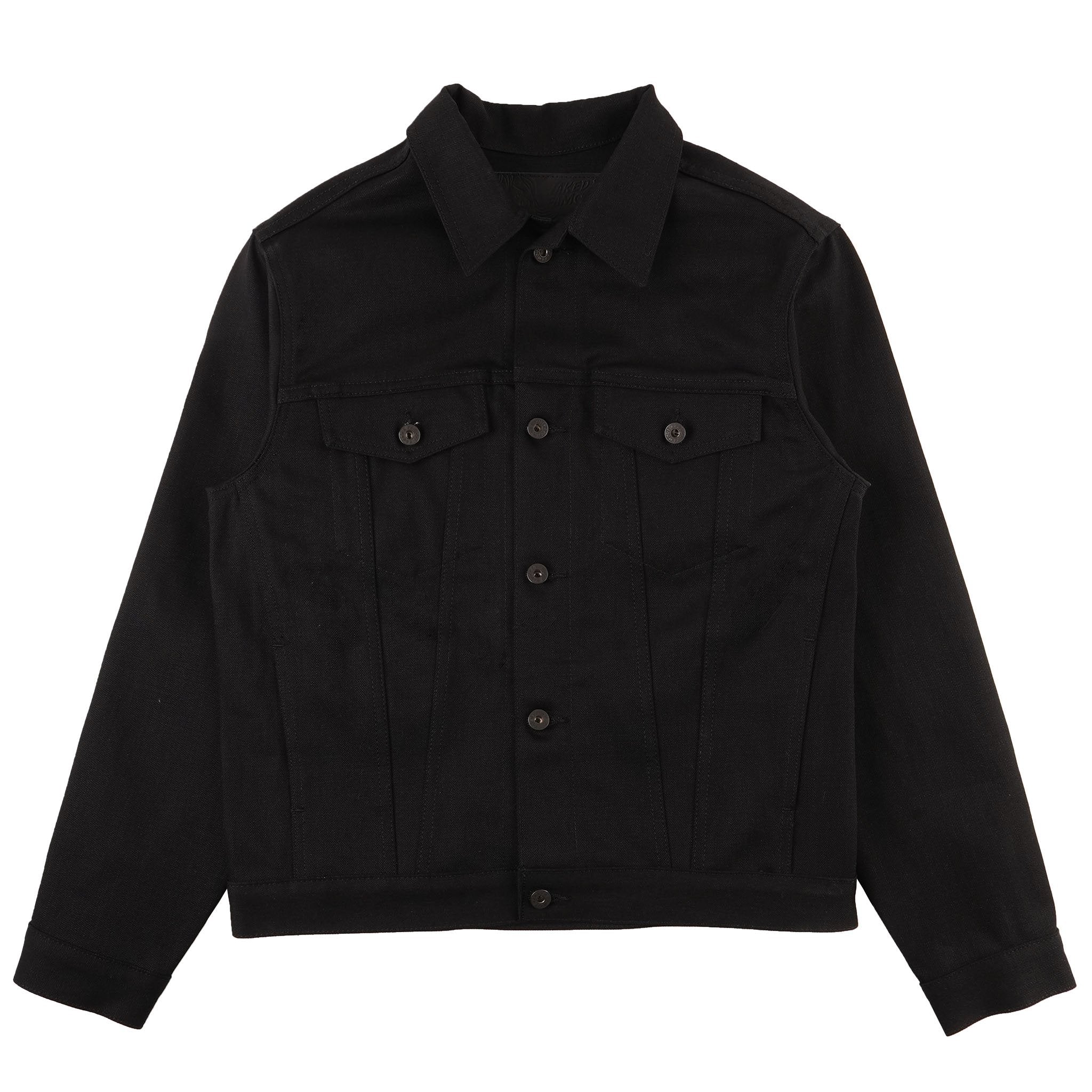 Denim Jacket - Solid Black Selvedge by Naked & Famous Denim