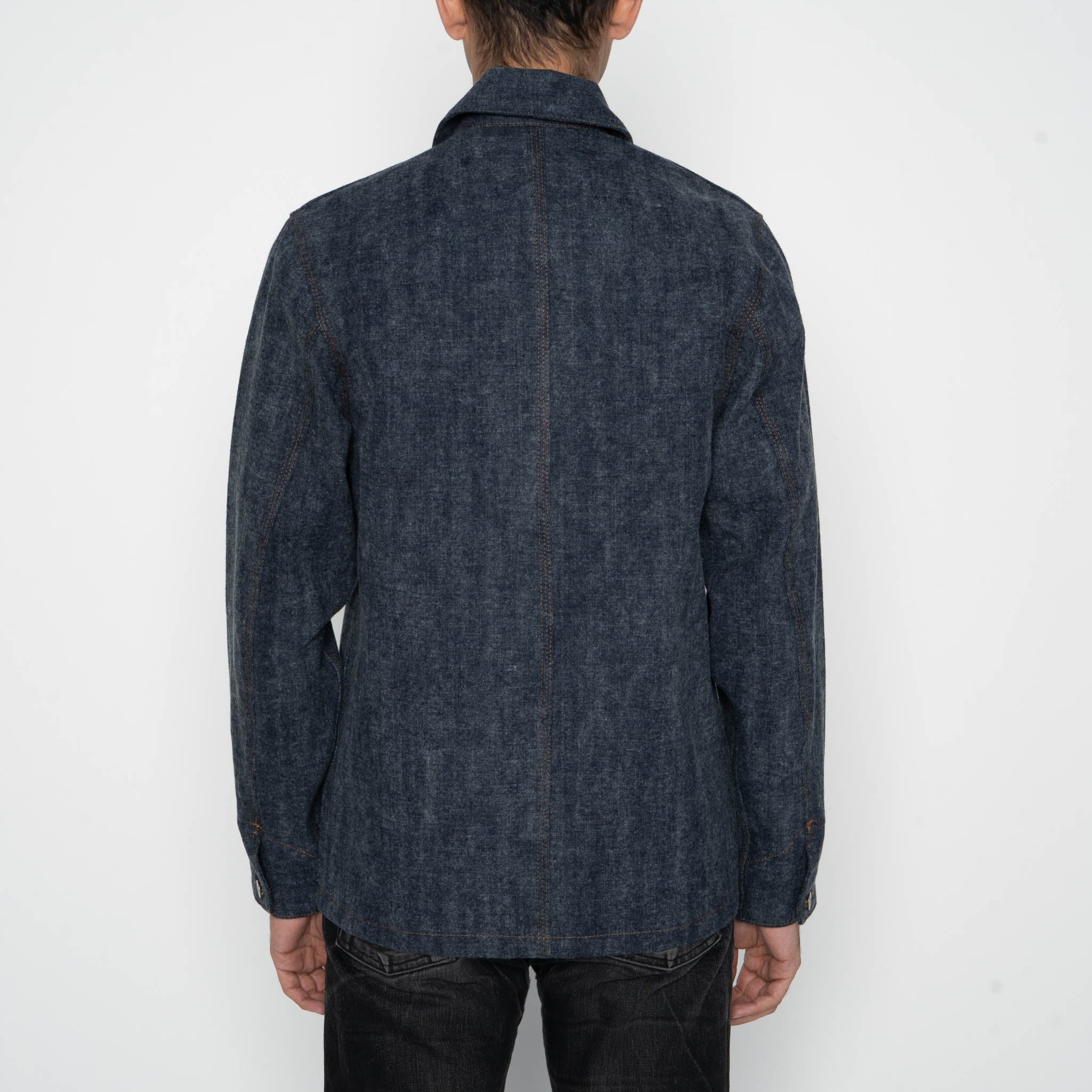 Chore Coat - Max Brush Selvedge - Indigo by Naked & Famous Denim