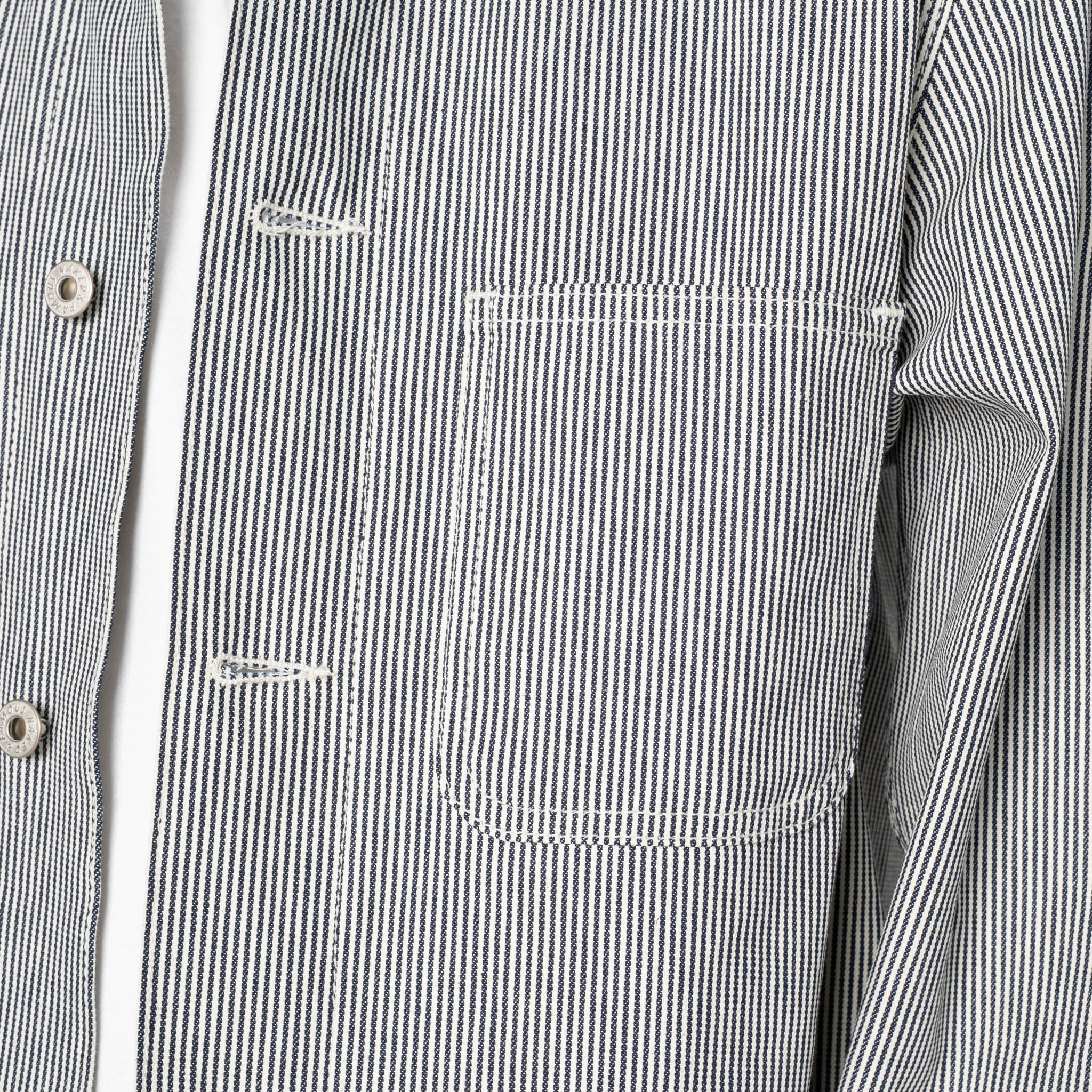 Chore Coat - Selvedge Hickory by Naked & Famous Denim