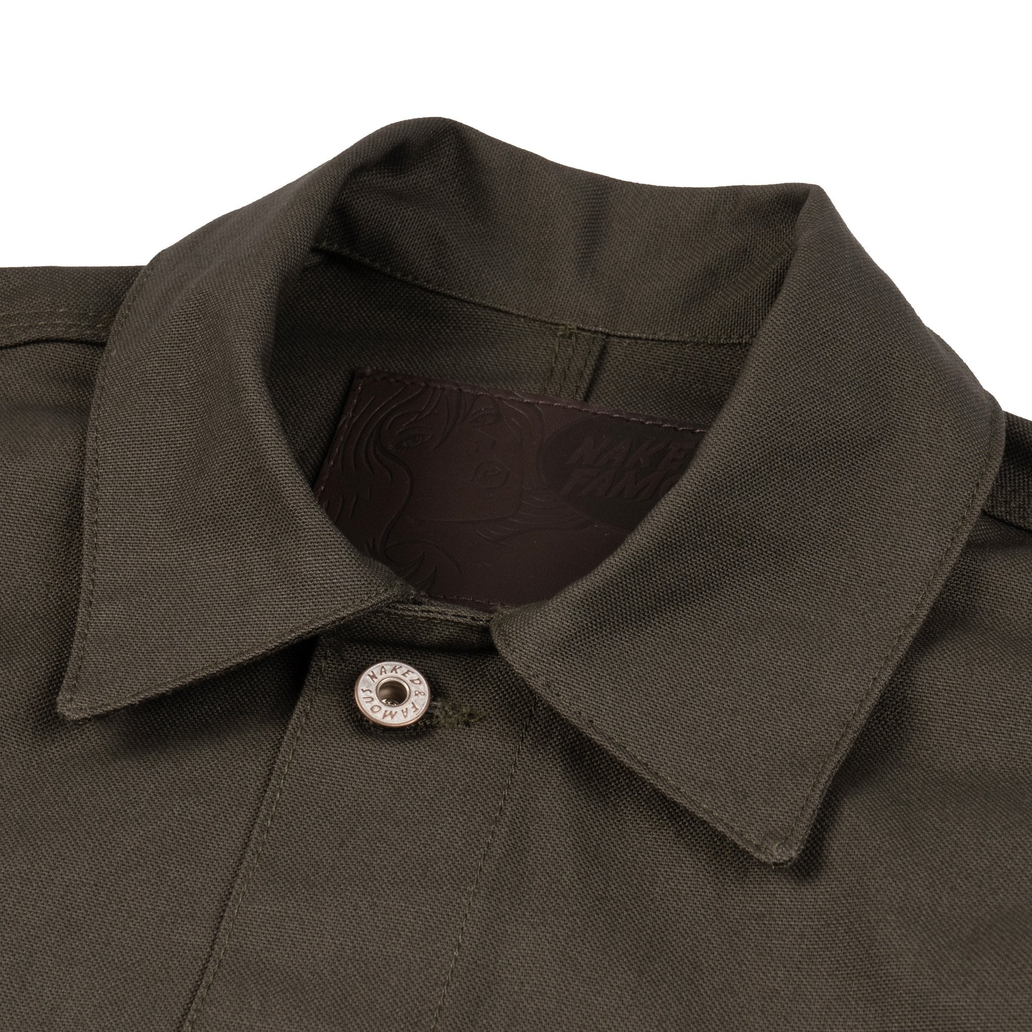 Chore Coat - Green Canvas by Naked & Famous Denim