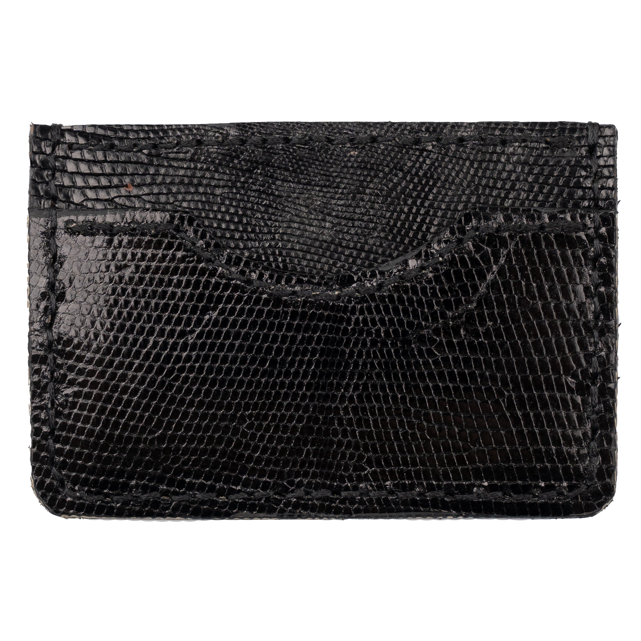 Card Case - Black Lizard by Naked & Famous Denim