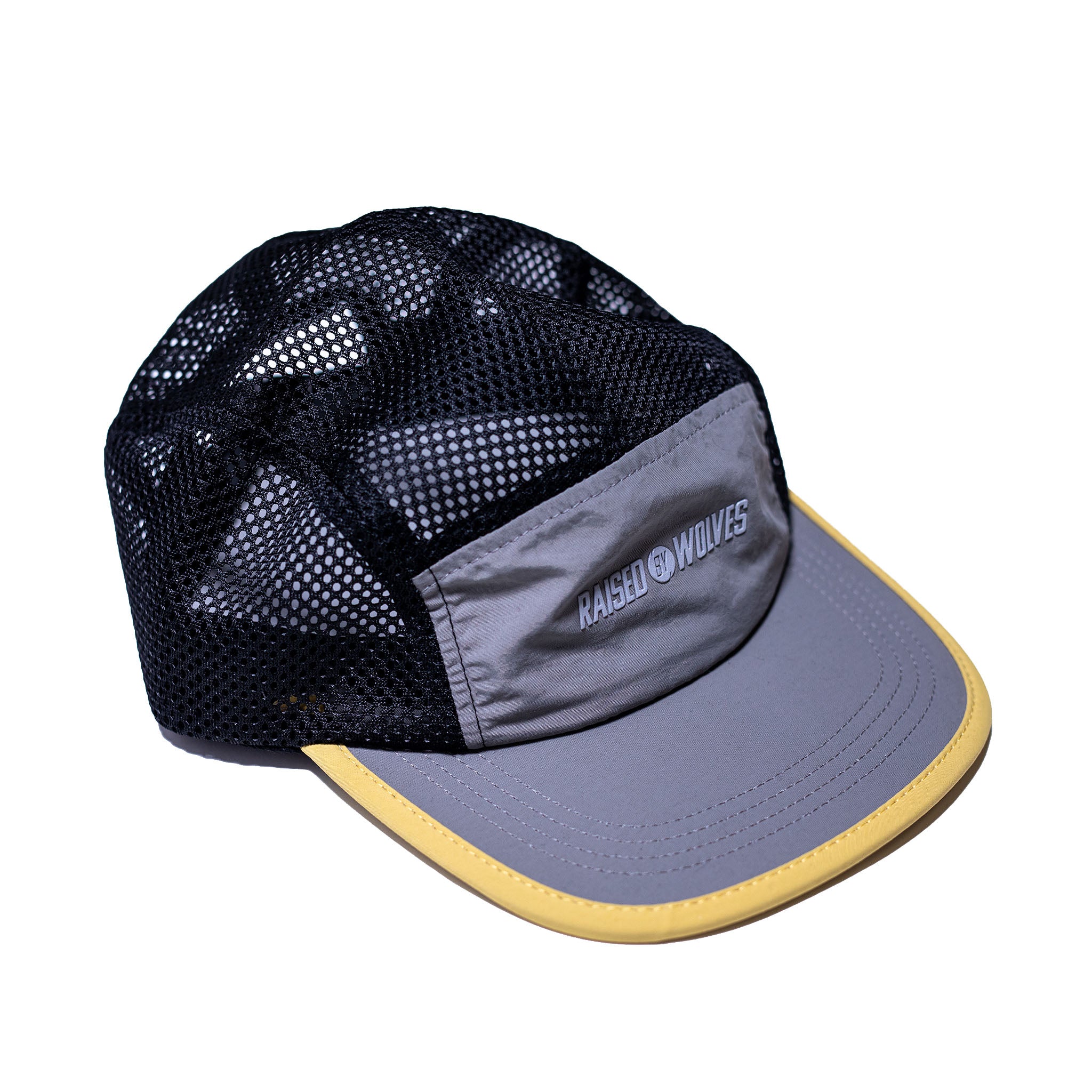 Recycled Nylon Running Cap - Smoke by Raised by Wolves