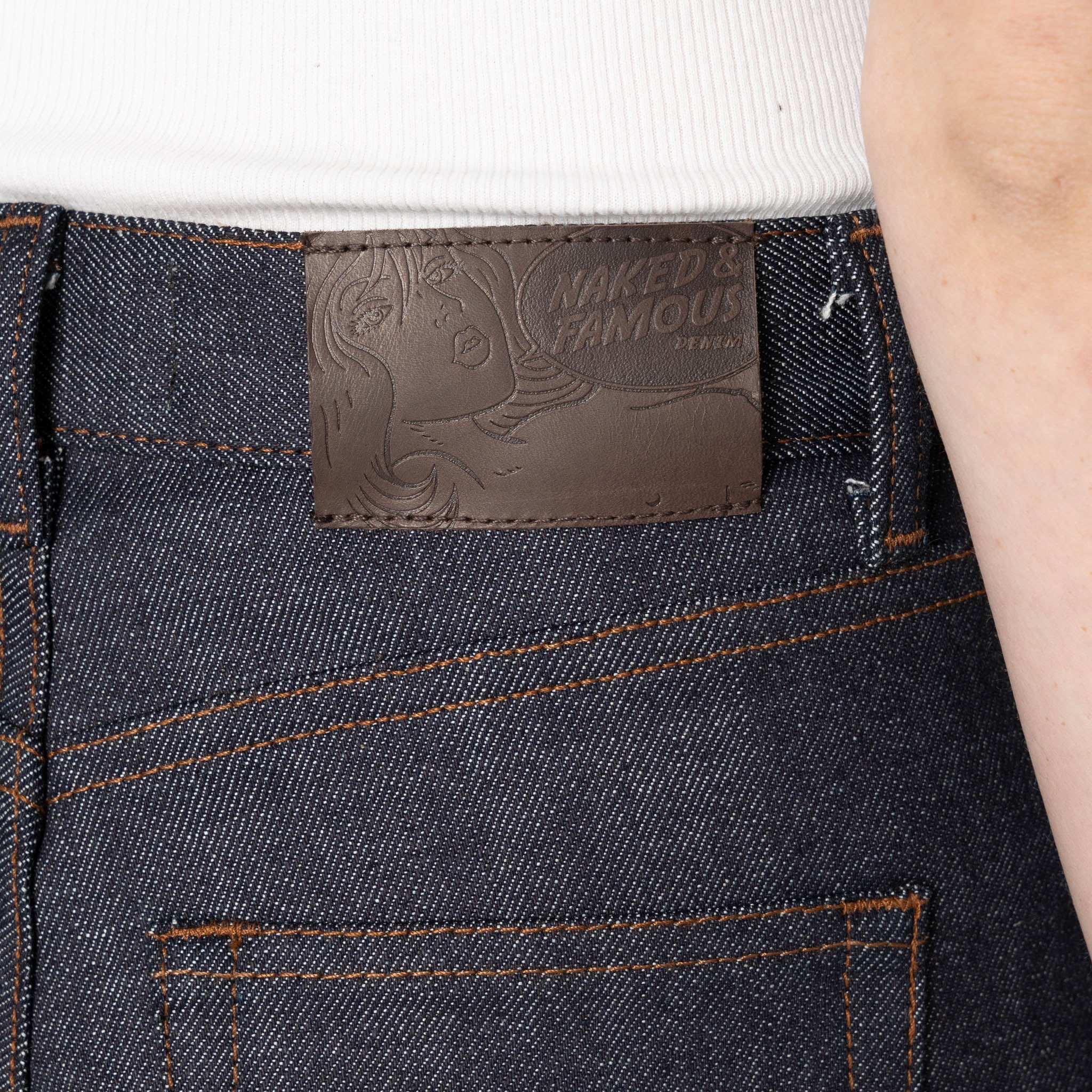 Super Girl - Stretch Selvedge - Indigo by Naked & Famous Denim