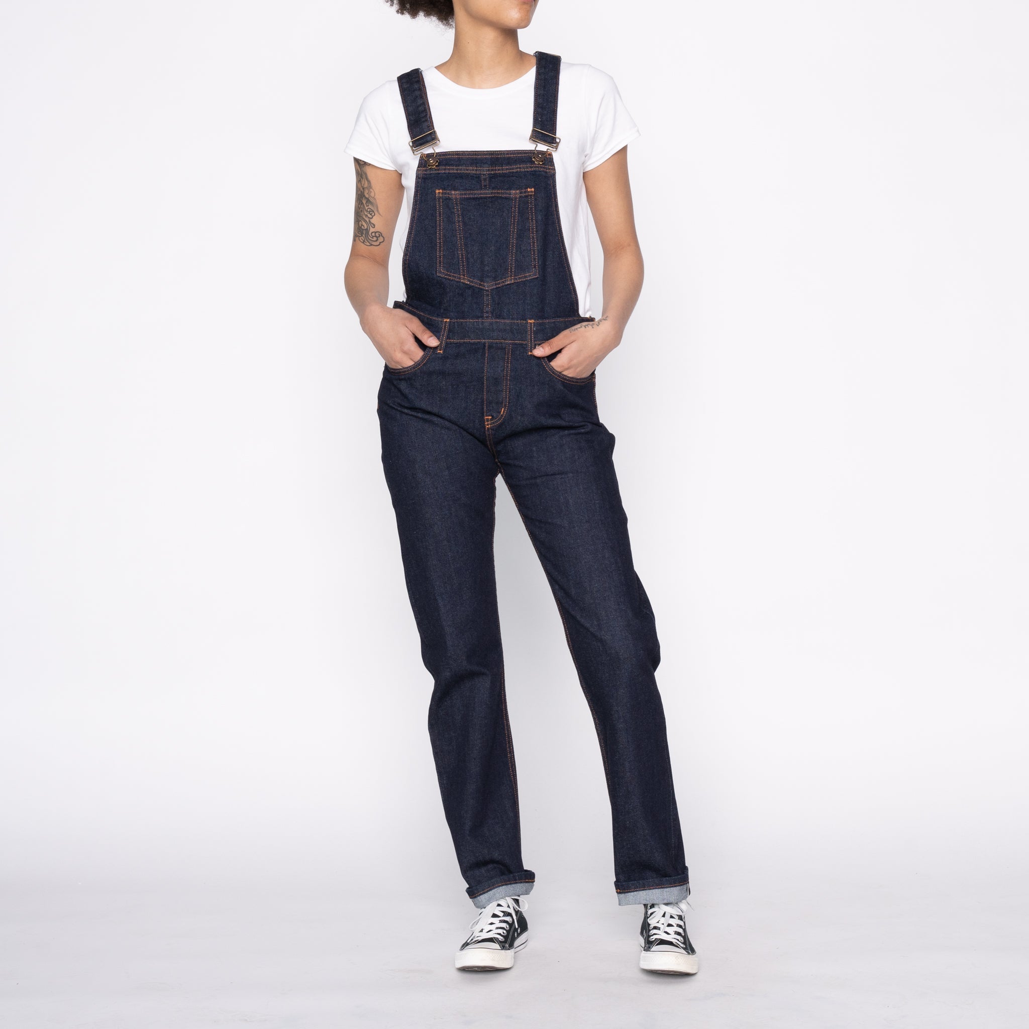 Women's - Overalls - 11oz Stretch Selvedge by Naked & Famous Denim