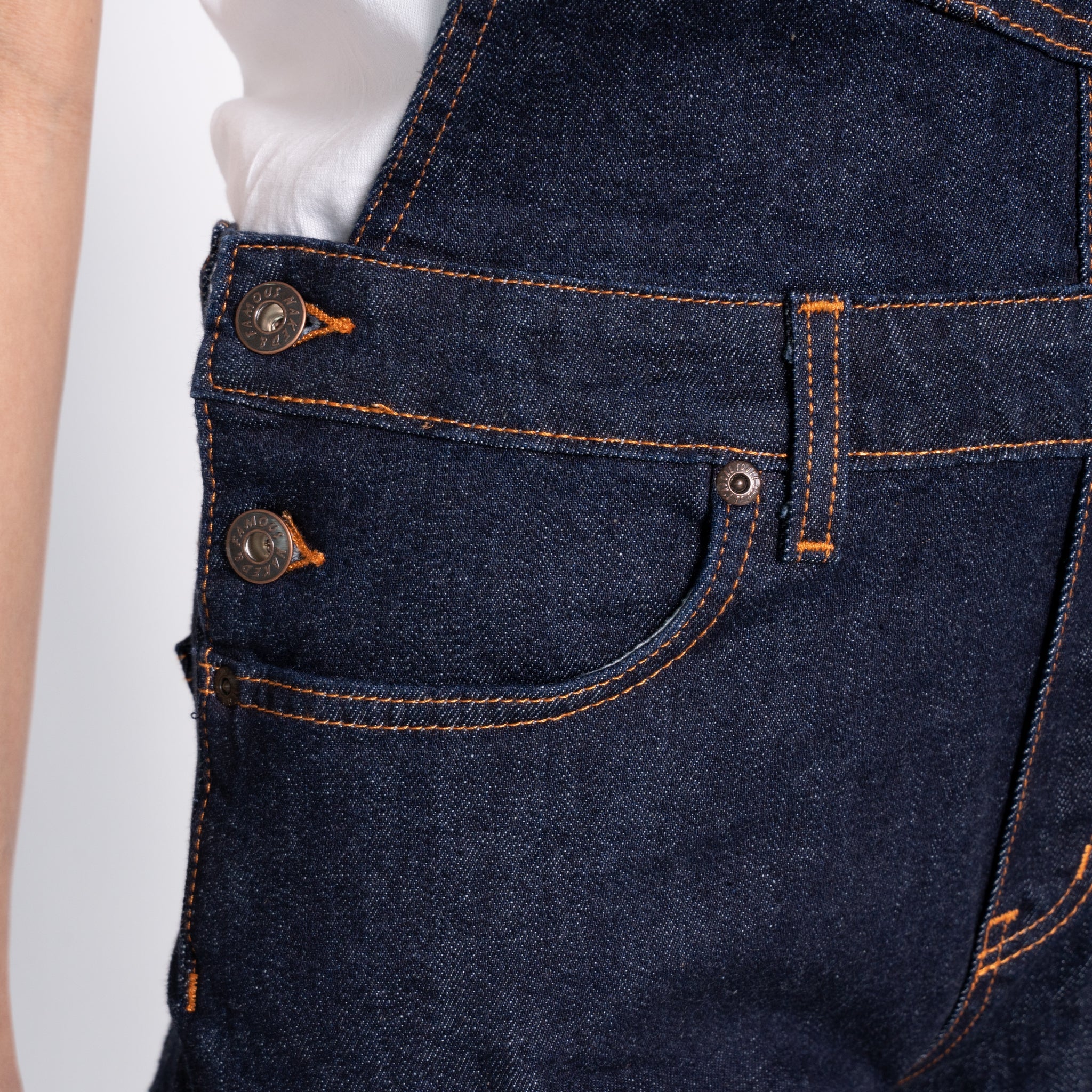 Women's - Overalls - 11oz Stretch Selvedge by Naked & Famous Denim