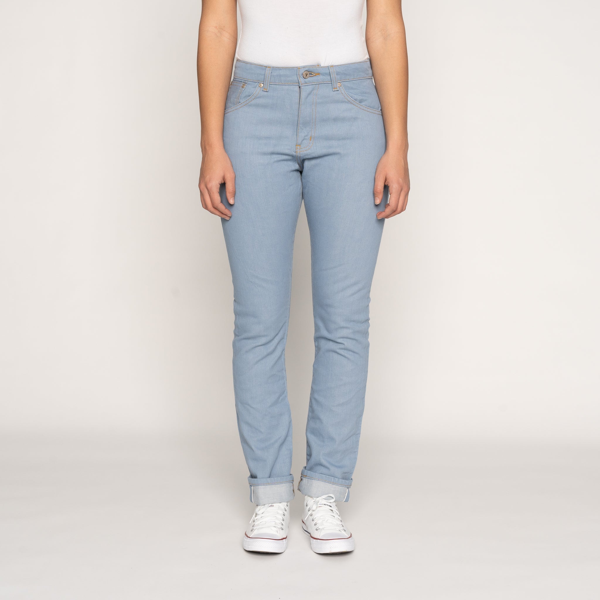 Arrow - Left Hand Twill Selvedge - Sky Blue Edition by Naked & Famous Denim