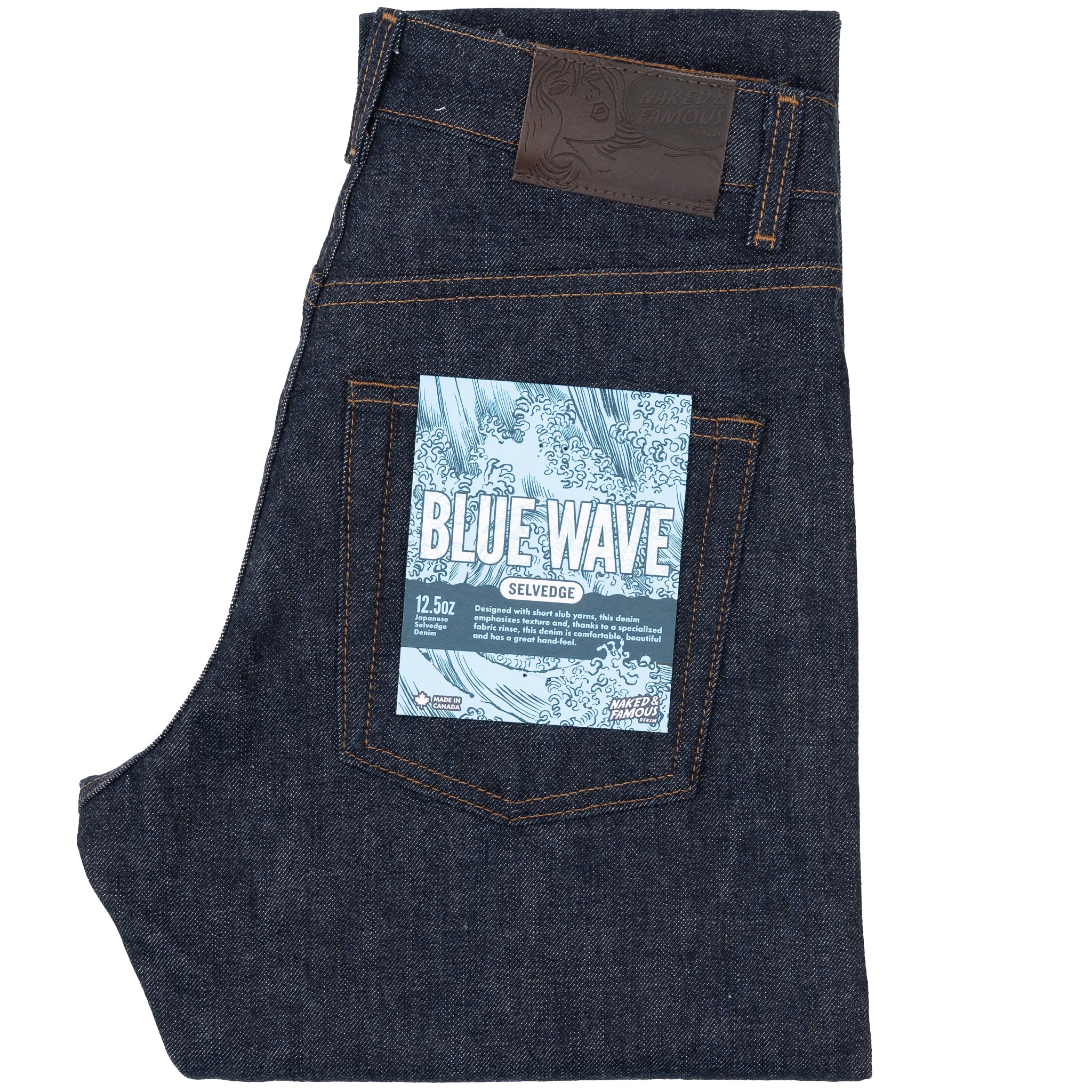 Arrow - Blue Wave Selvedge by Naked & Famous Denim