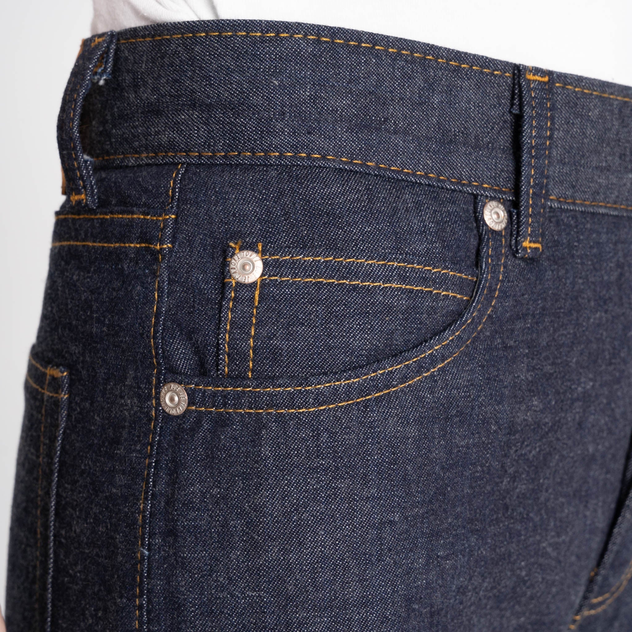 Bestie - 10oz Rinsed Denim by Naked & Famous Denim