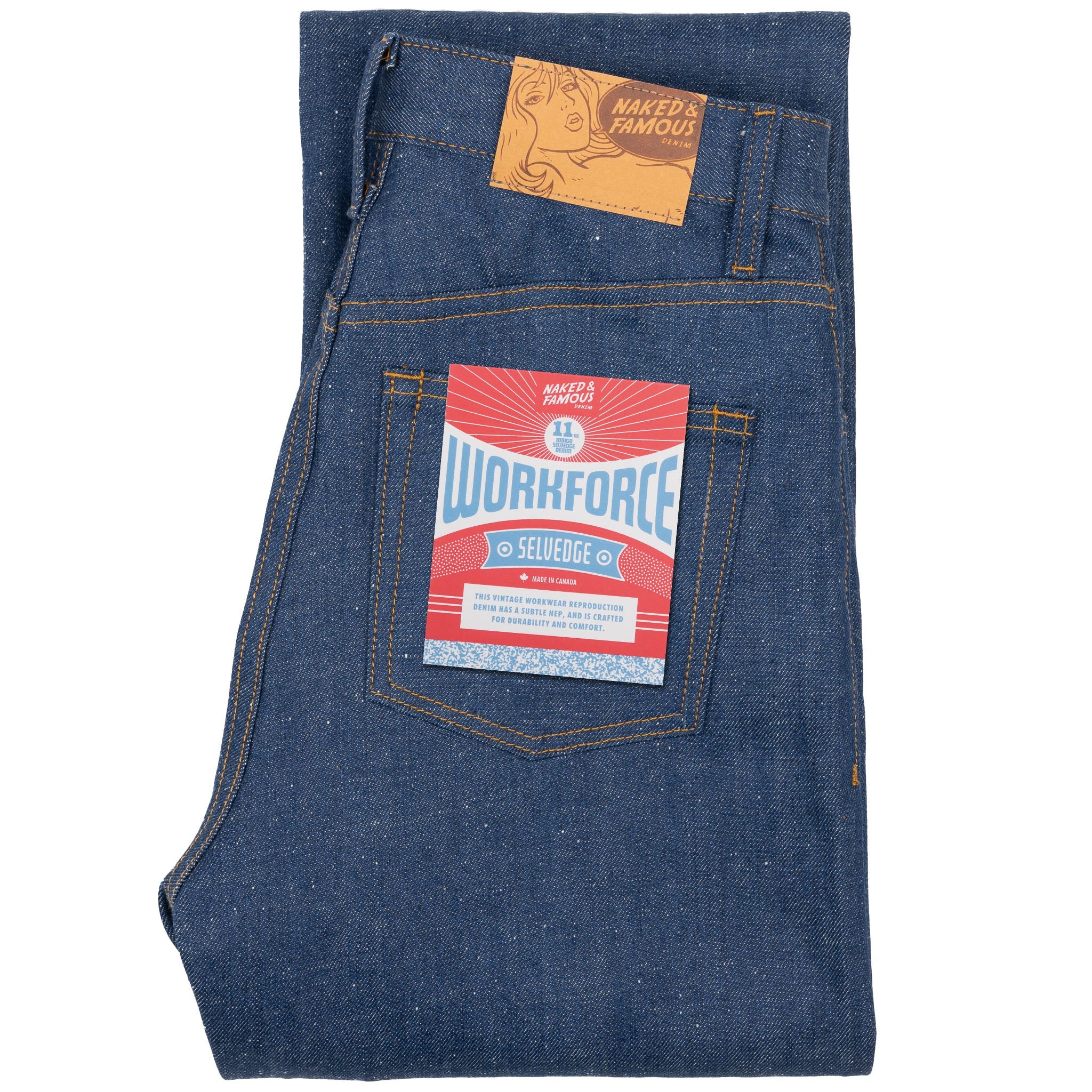 True Girl - Workforce Selvedge by Naked & Famous Denim