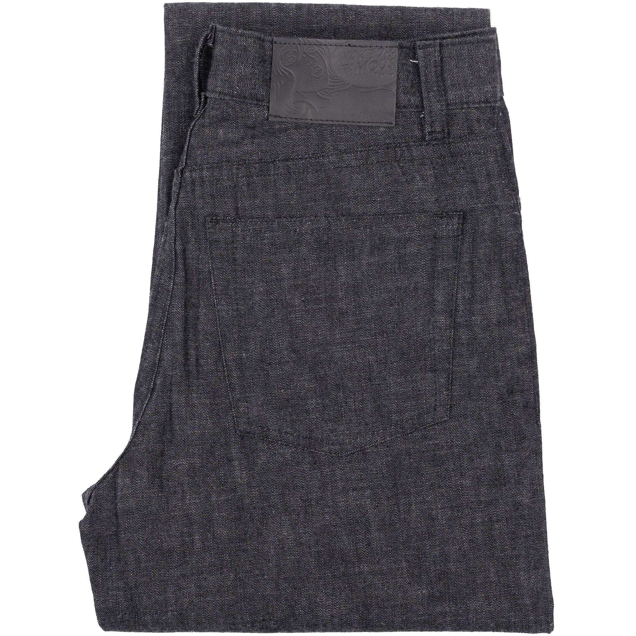 Bestie - Black Lightweight Denim - Black by Naked & Famous Denim