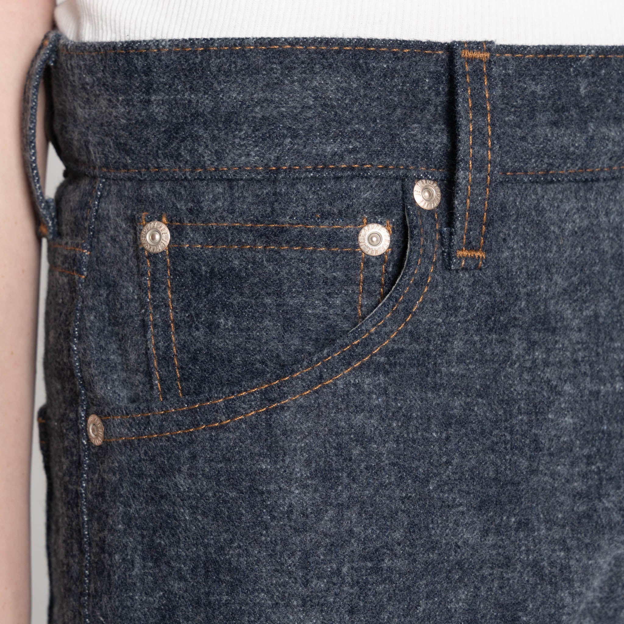 True Girl - Max Brush Selvedge - Indigo by Naked & Famous Denim