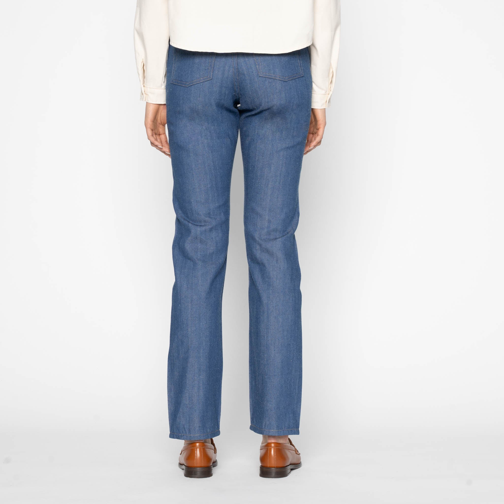 Super Girl - The Cat’s Pajamas Selvedge - Blue by Naked & Famous Denim