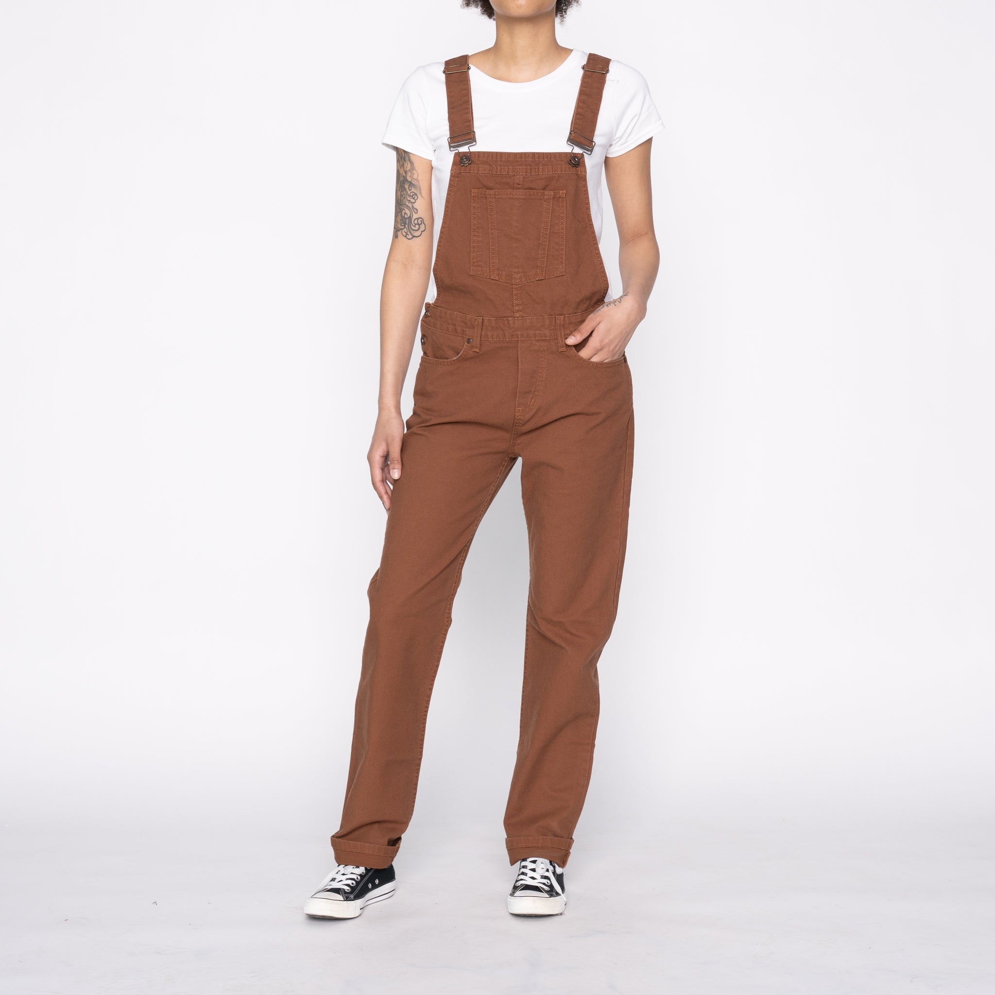 Overalls - Brick Canvas by Naked & Famous Denim