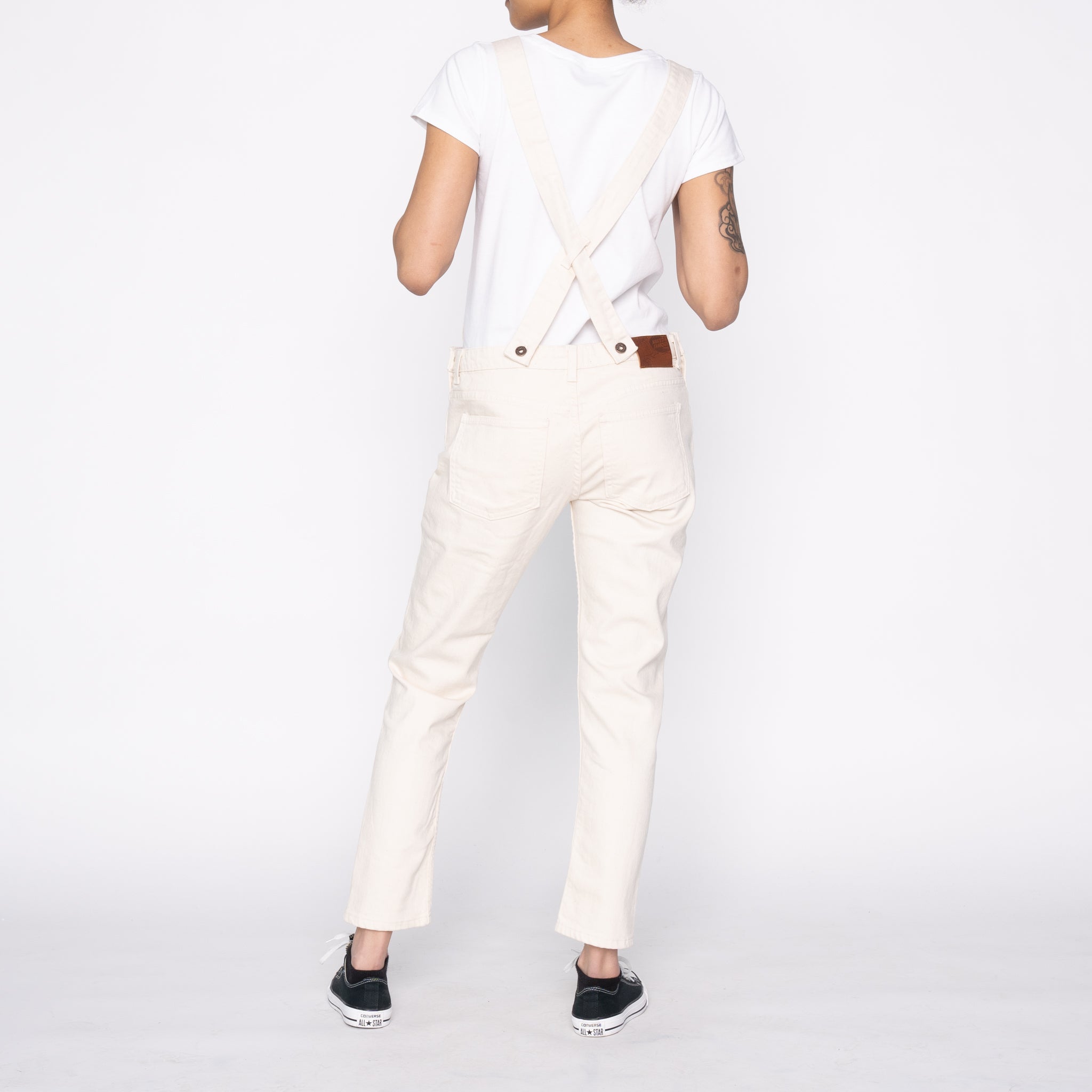 Straight Leg Overalls - Natural Seed Denim Success