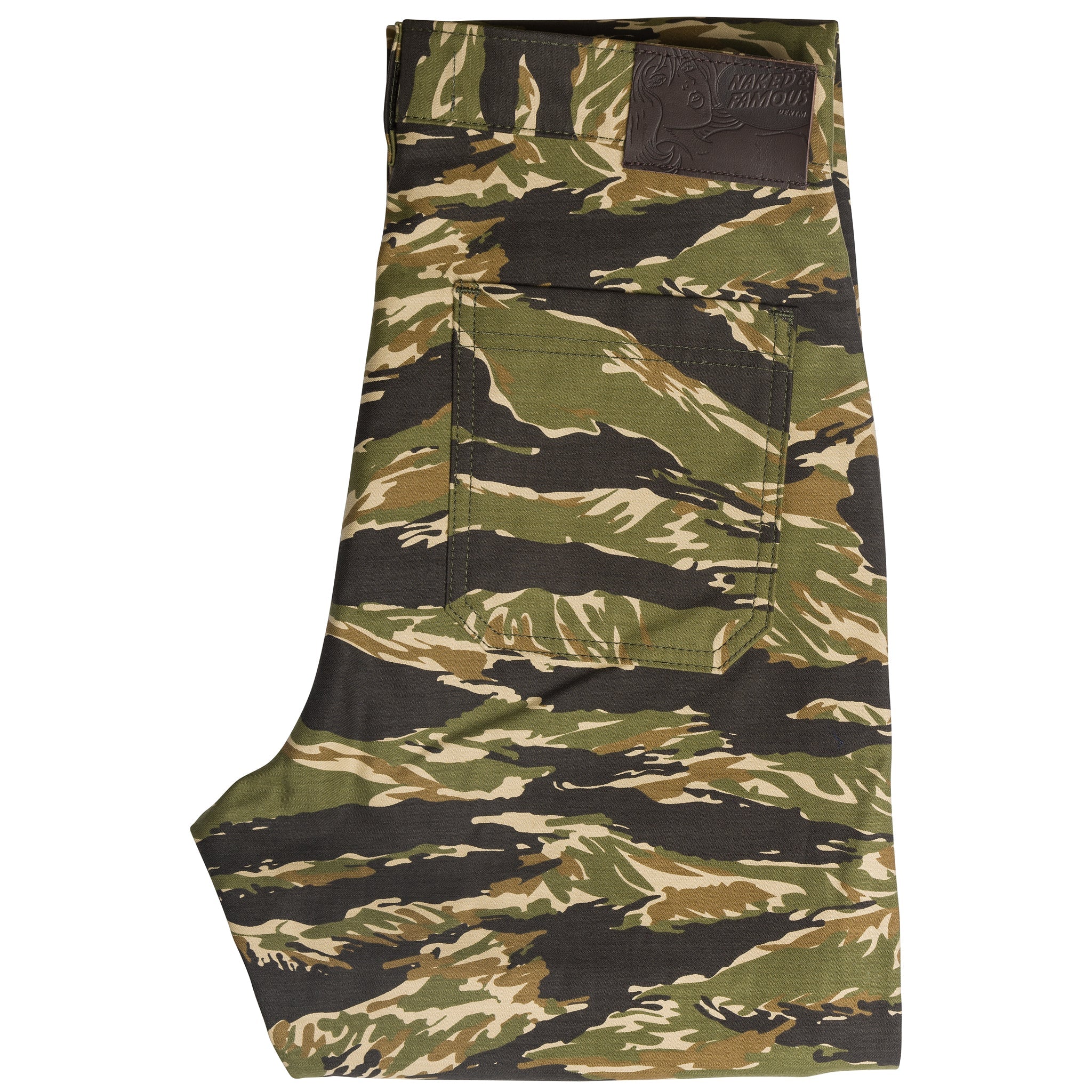 Fatigue Pant - Tiger Camo by Naked & Famous Denim