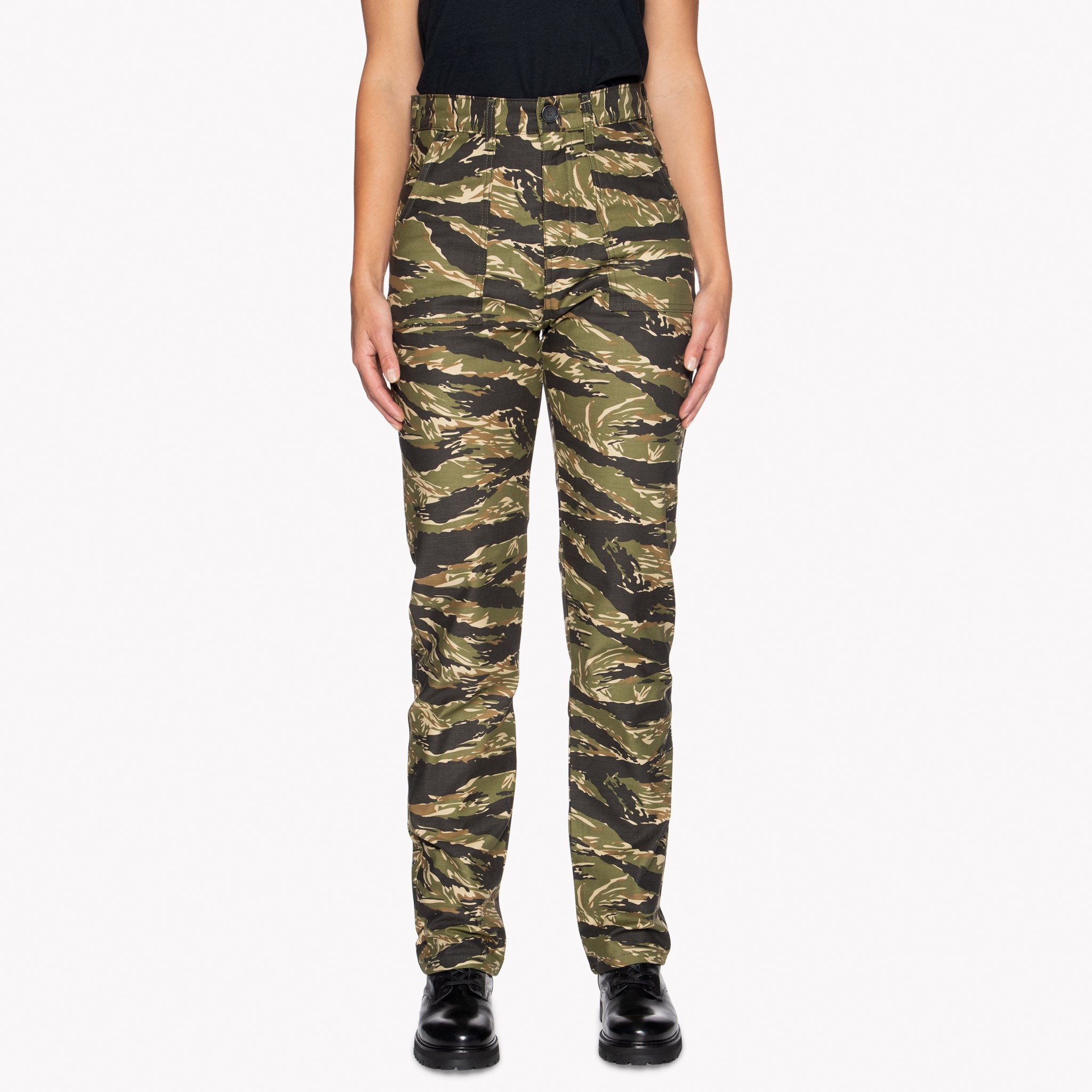 Fatigue Pant - Tiger Camo by Naked & Famous Denim
