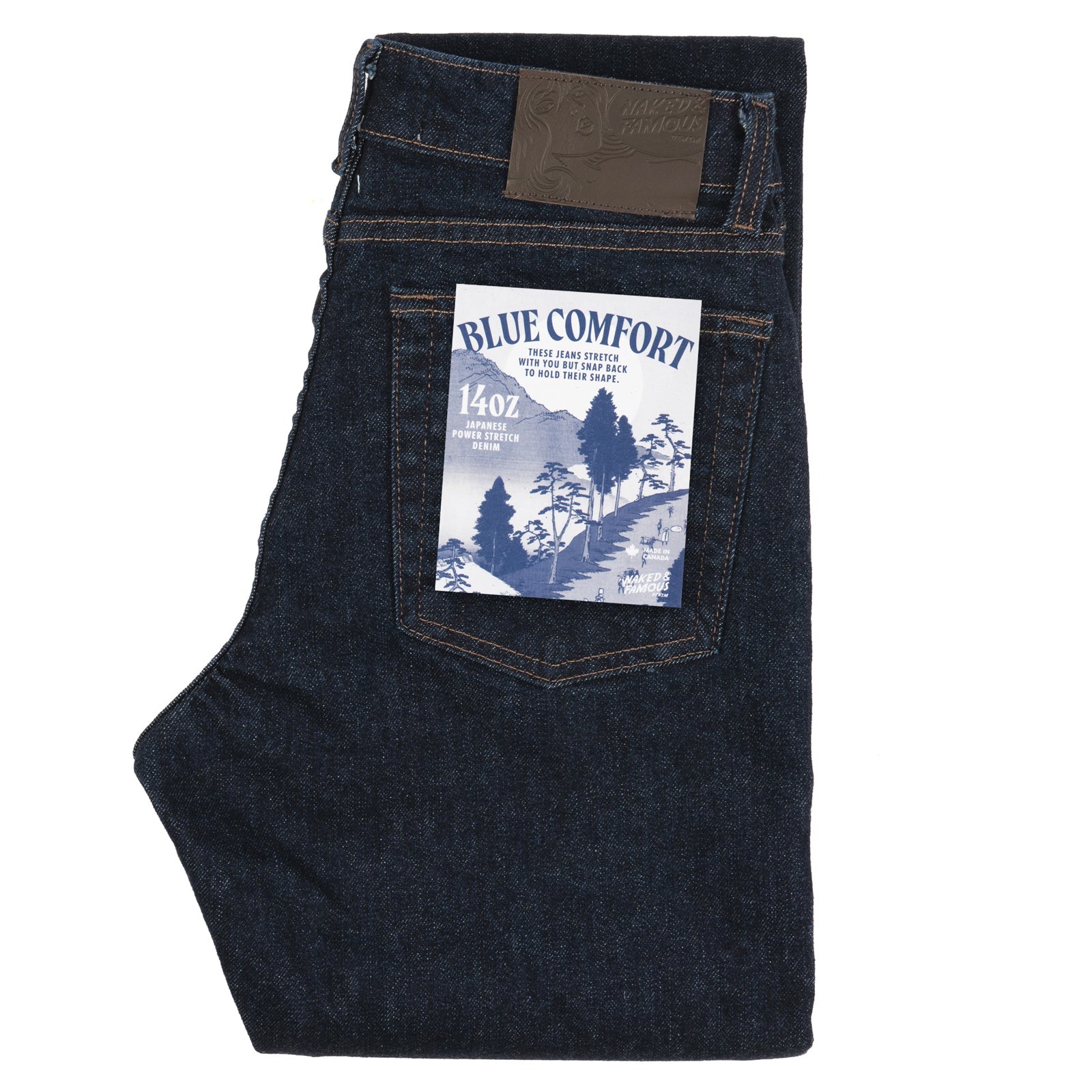 Max - Blue Comfort by Naked & Famous Denim