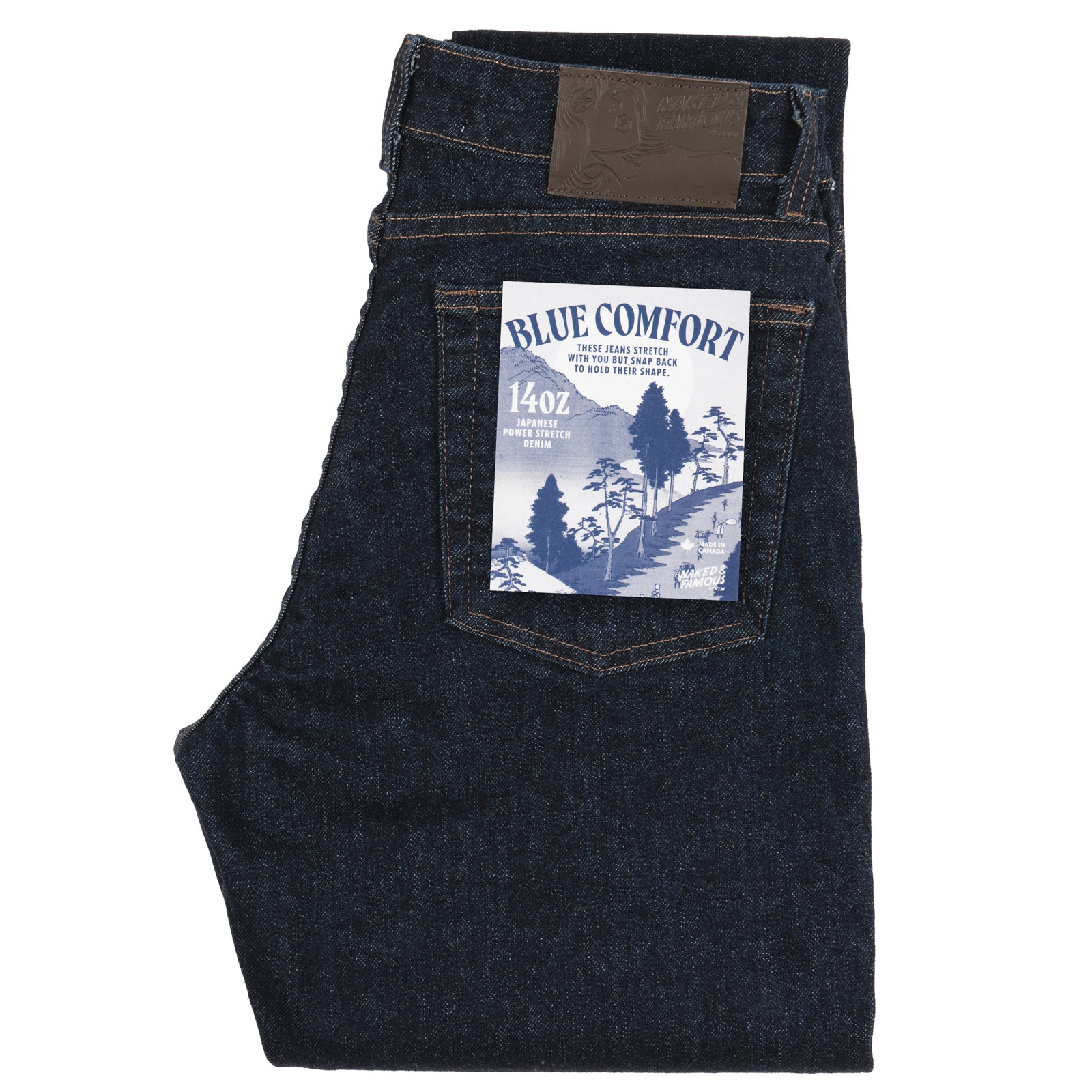 Arrow - Blue Comfort by Naked & Famous Denim