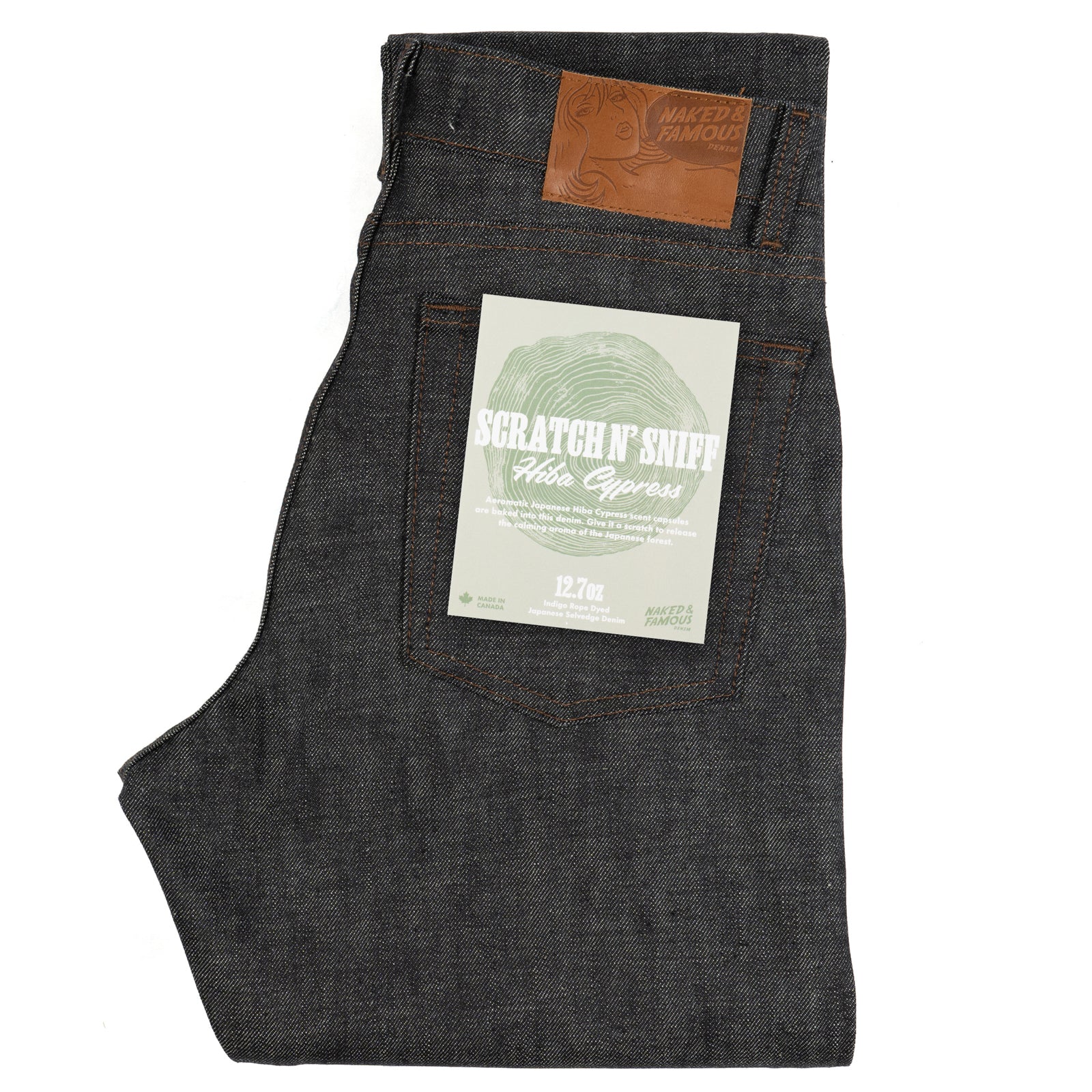 Arrow - Scratch-n-Sniff - Hiba Cypress by Naked & Famous Denim