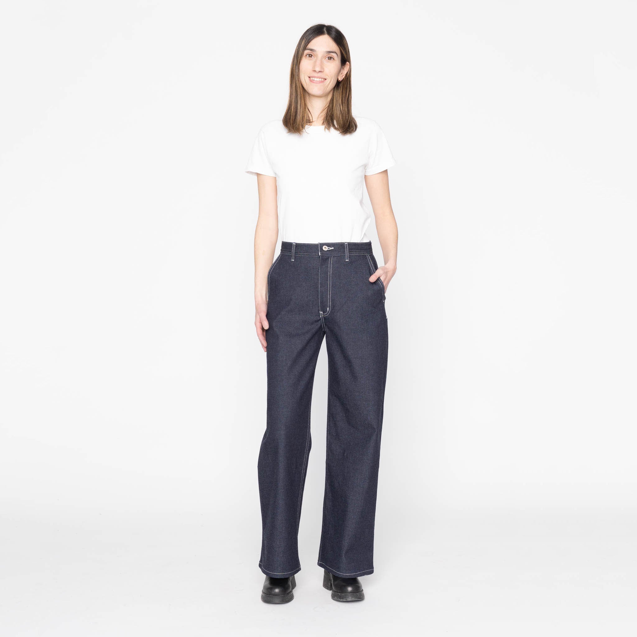 Maudie - Slub Nep Stretch by Naked & Famous Denim