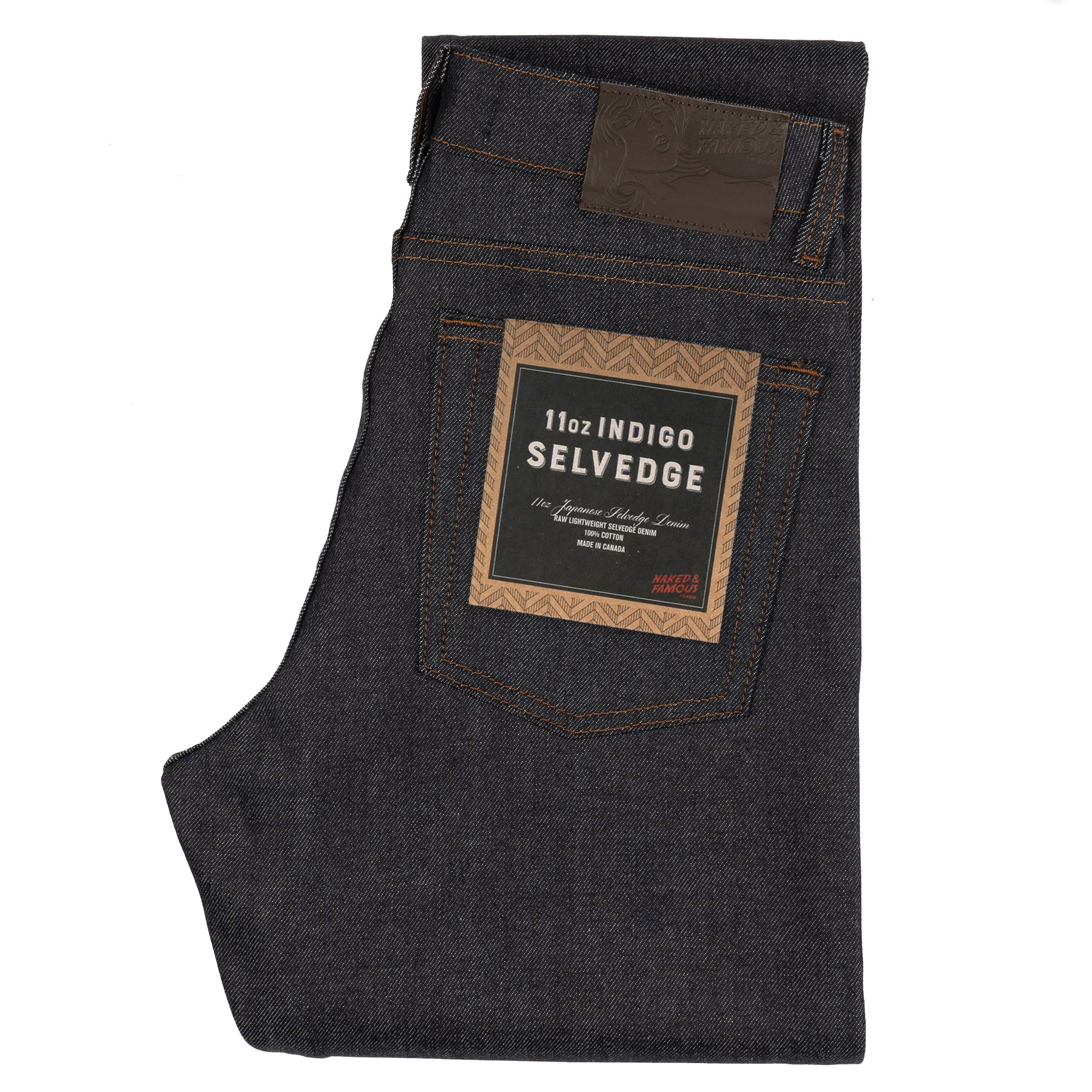 Arrow - 11oz Indigo Selvedge Denim by Naked & Famous Denim