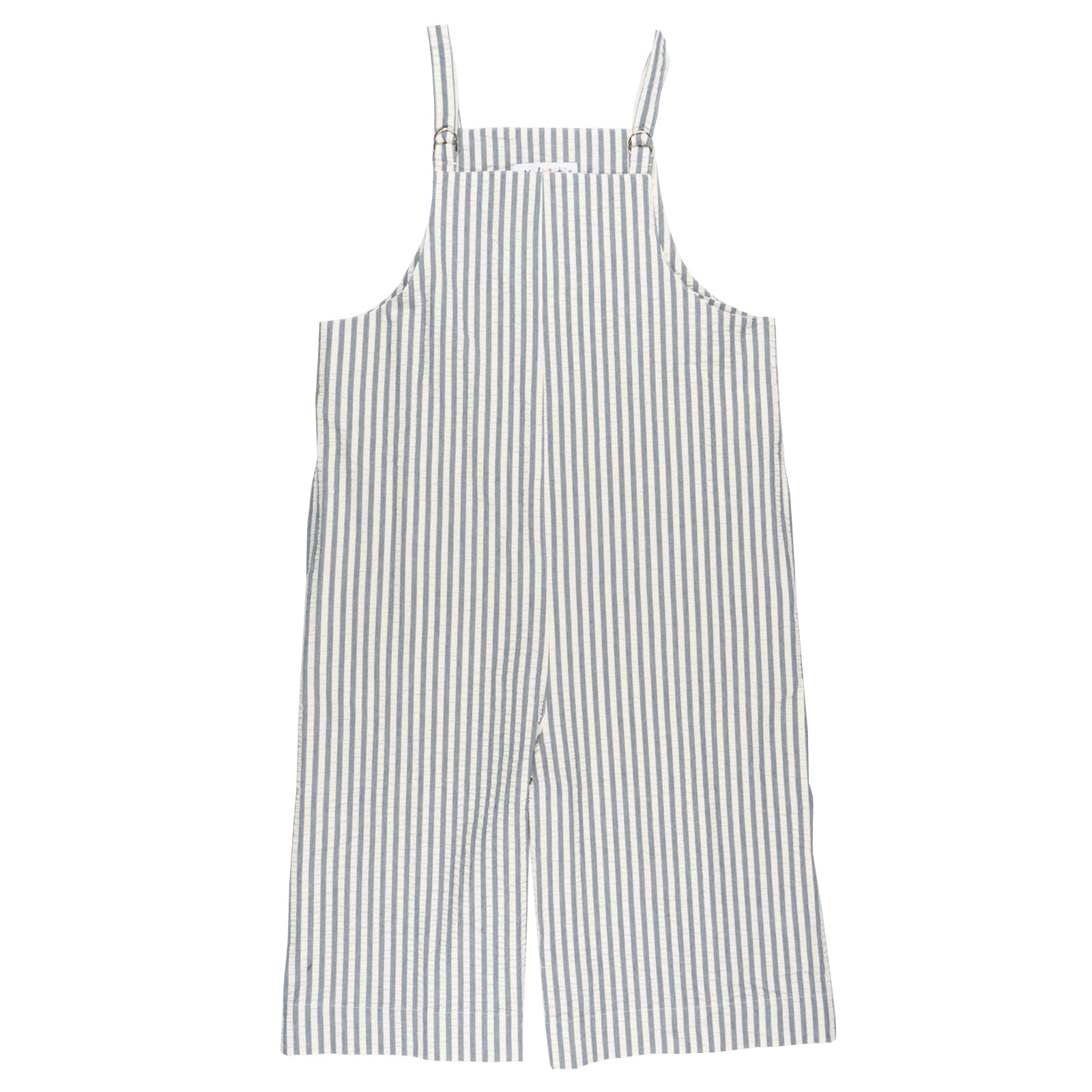 Romper - Seersucker Stripe - Blue/Cream by Naked & Famous Denim