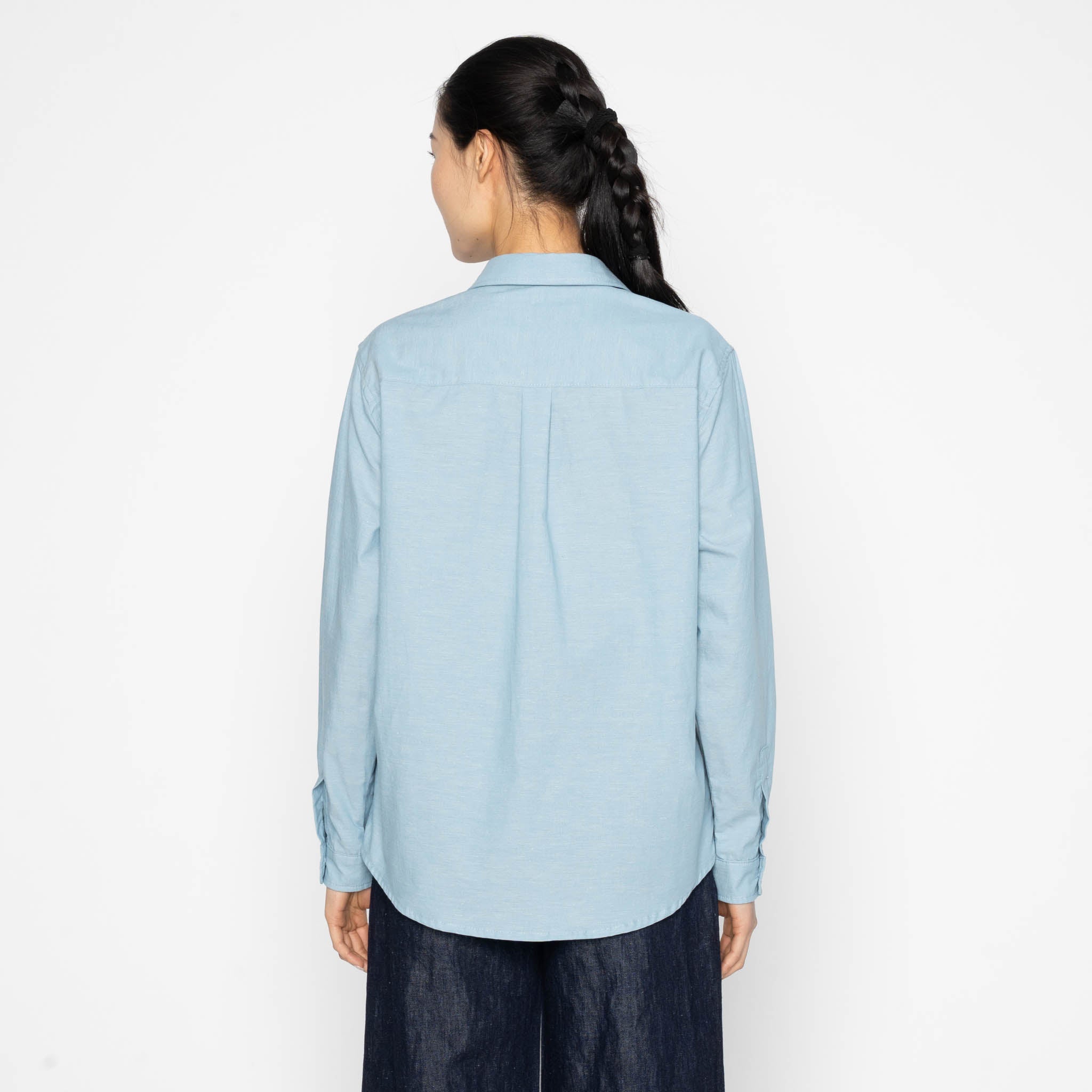 Judy - Selvedge Chambray - Pale Blue by Naked & Famous Denim