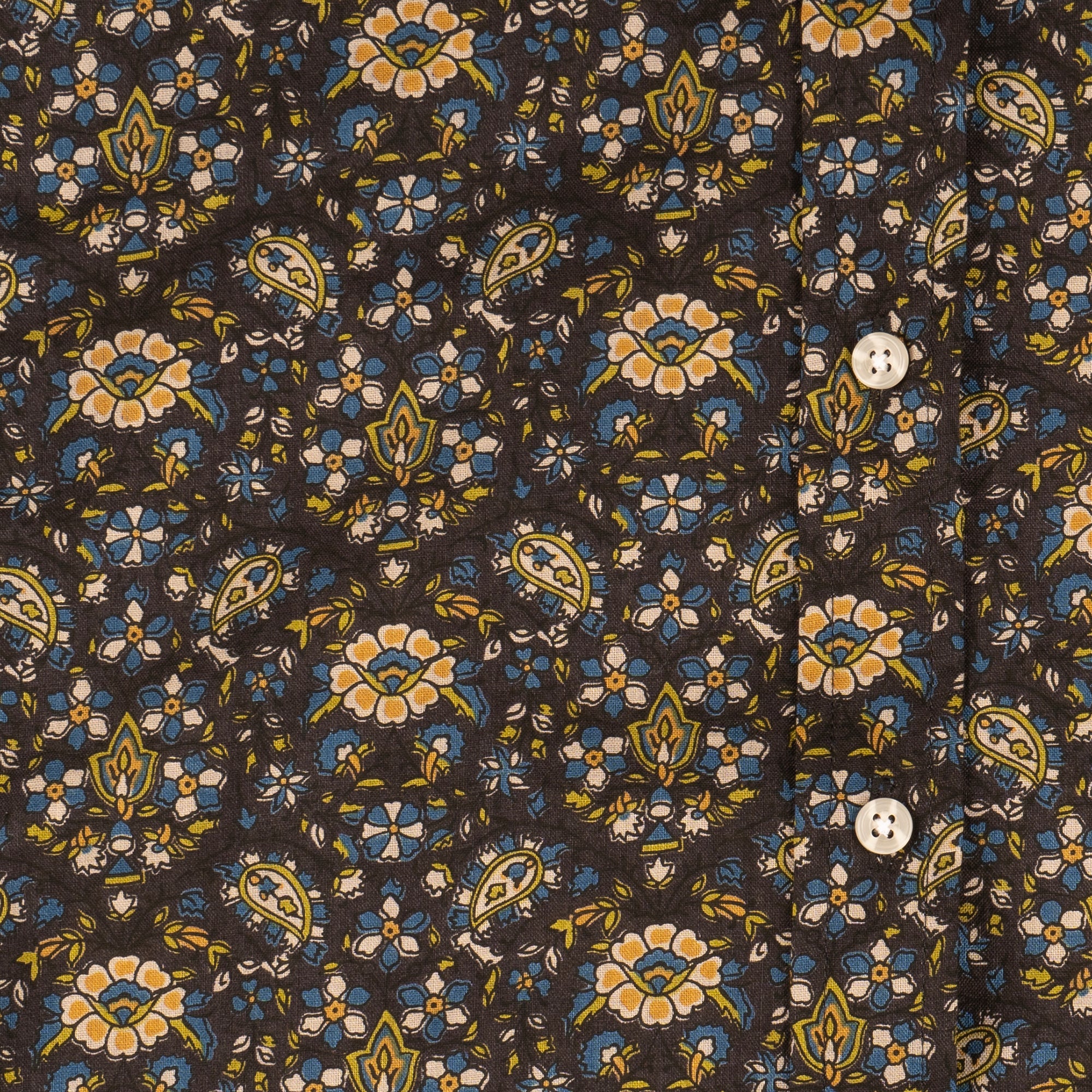 Country Shirt - Bandana Cloth - Black by Naked & Famous Denim