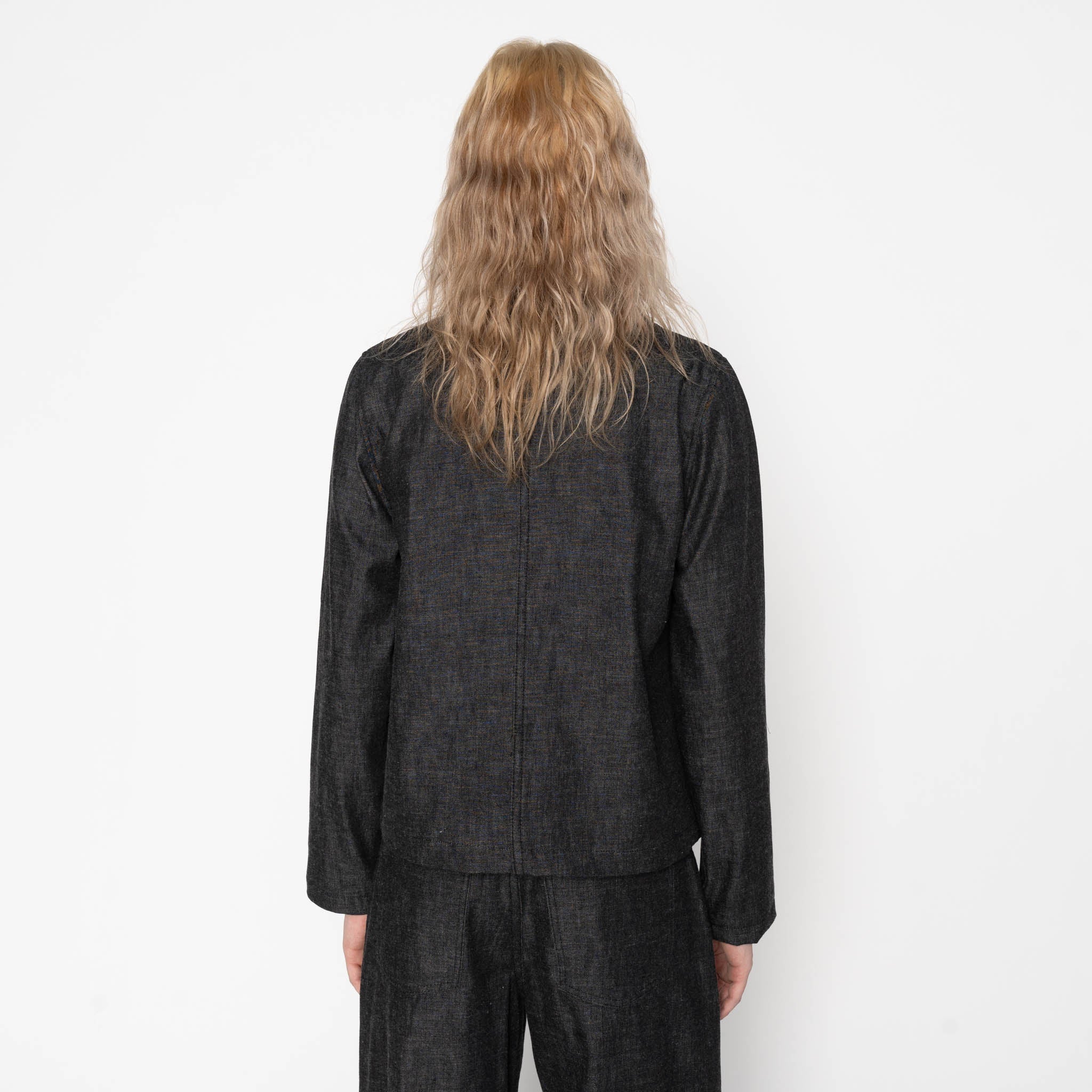 Gracie - Black Lightweight Denim - Black by Naked & Famous Denim