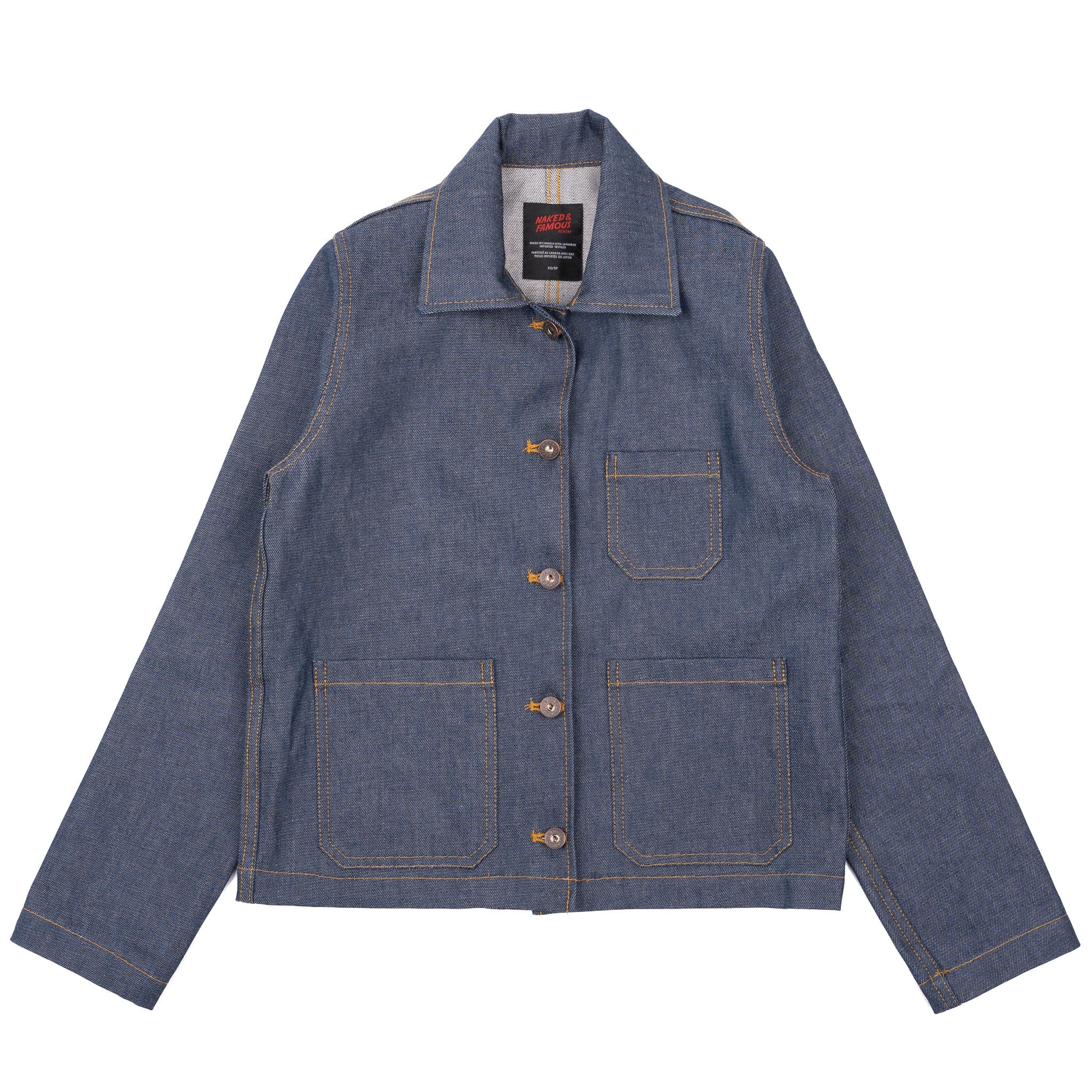 Gracie - Natural Indigo - Indigo by Naked & Famous Denim