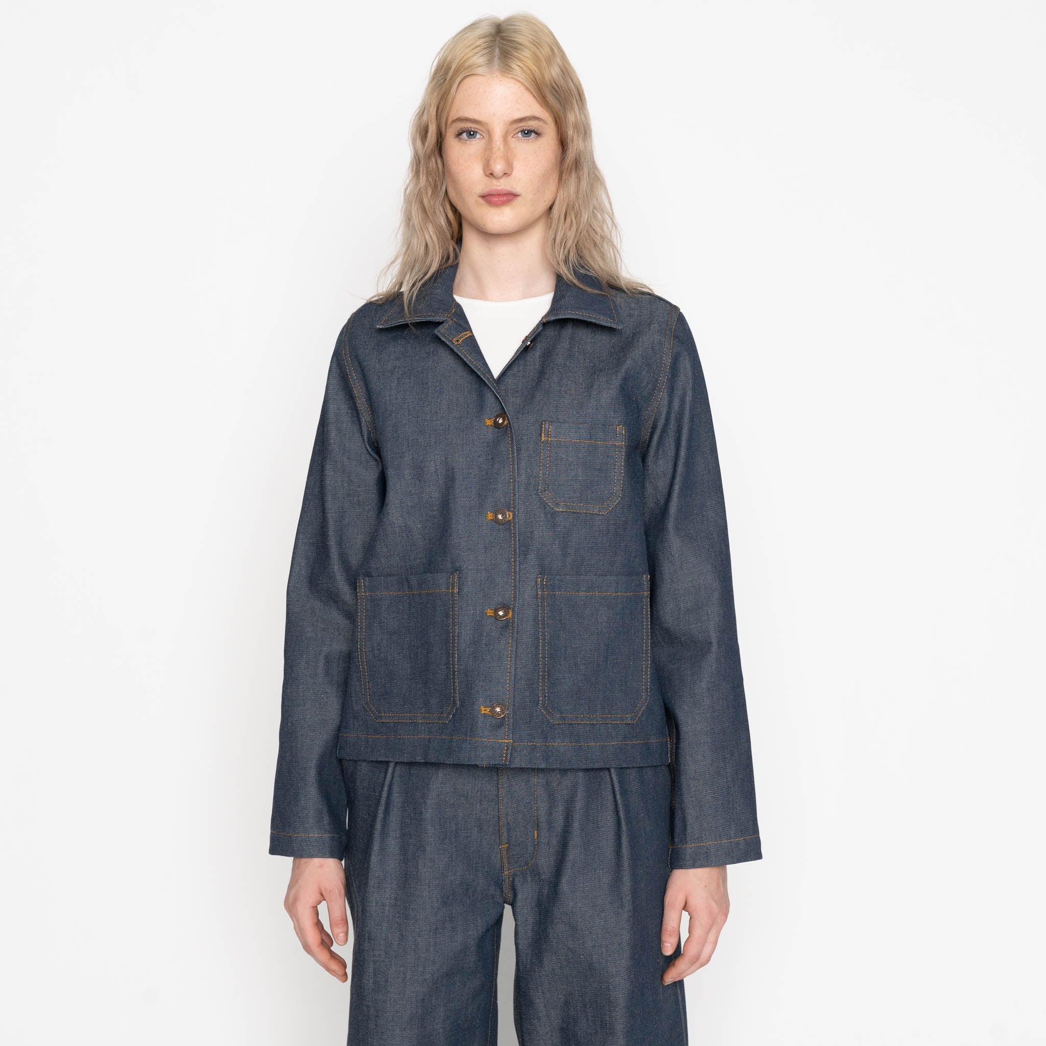 Gracie - Natural Indigo - Indigo by Naked & Famous Denim