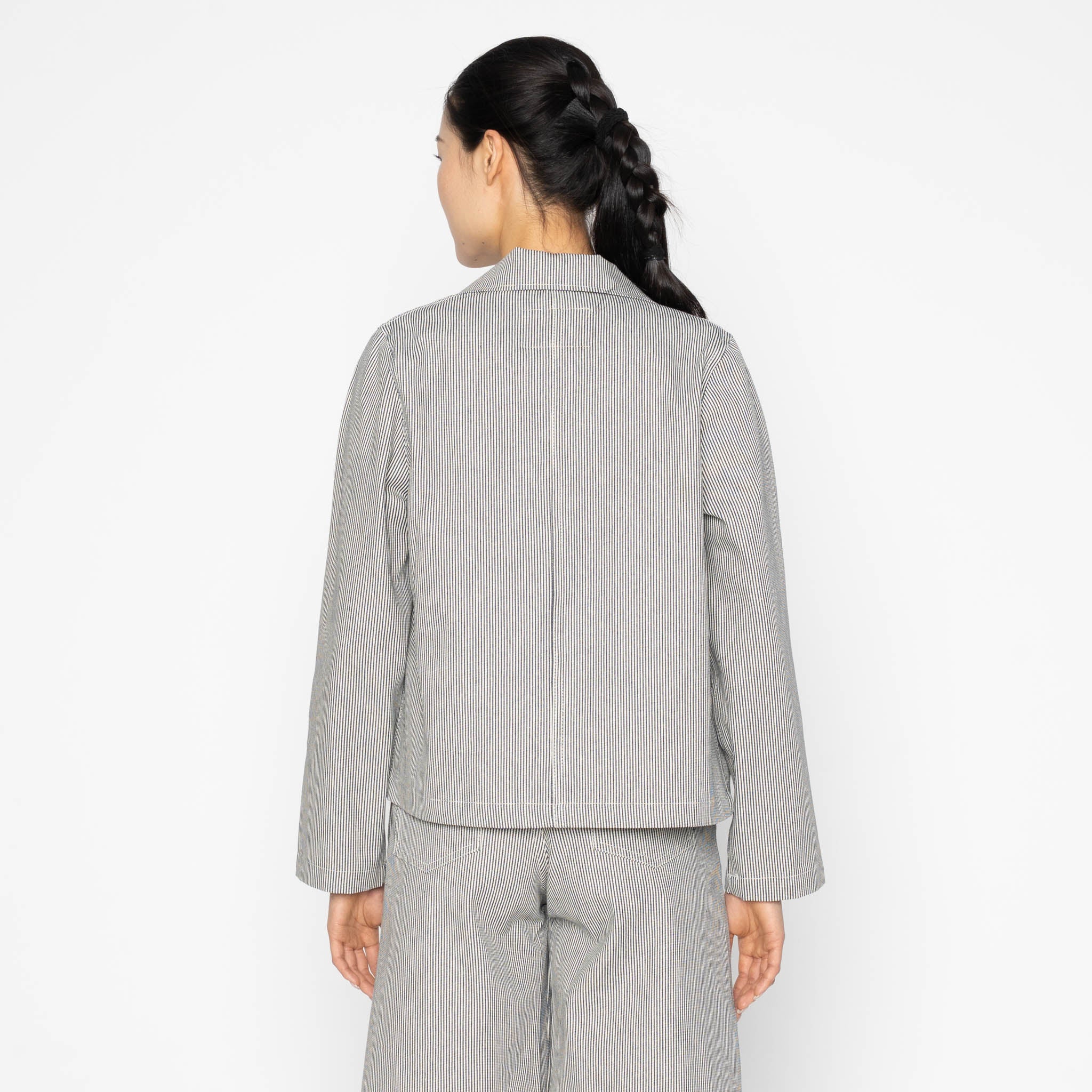 Gracie Jacket - Organic Hickory by Naked & Famous Denim