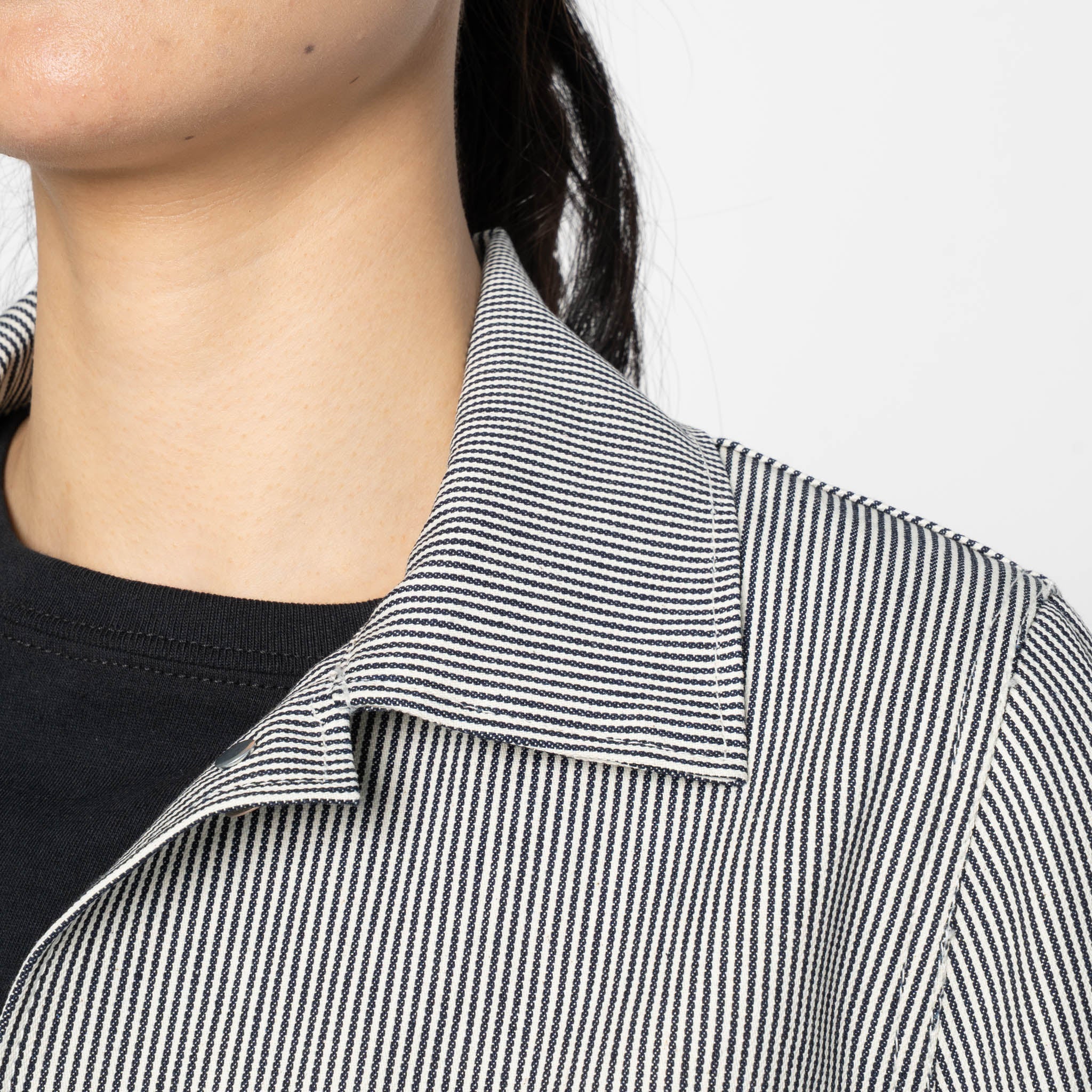 Gracie Jacket - Organic Hickory by Naked & Famous Denim