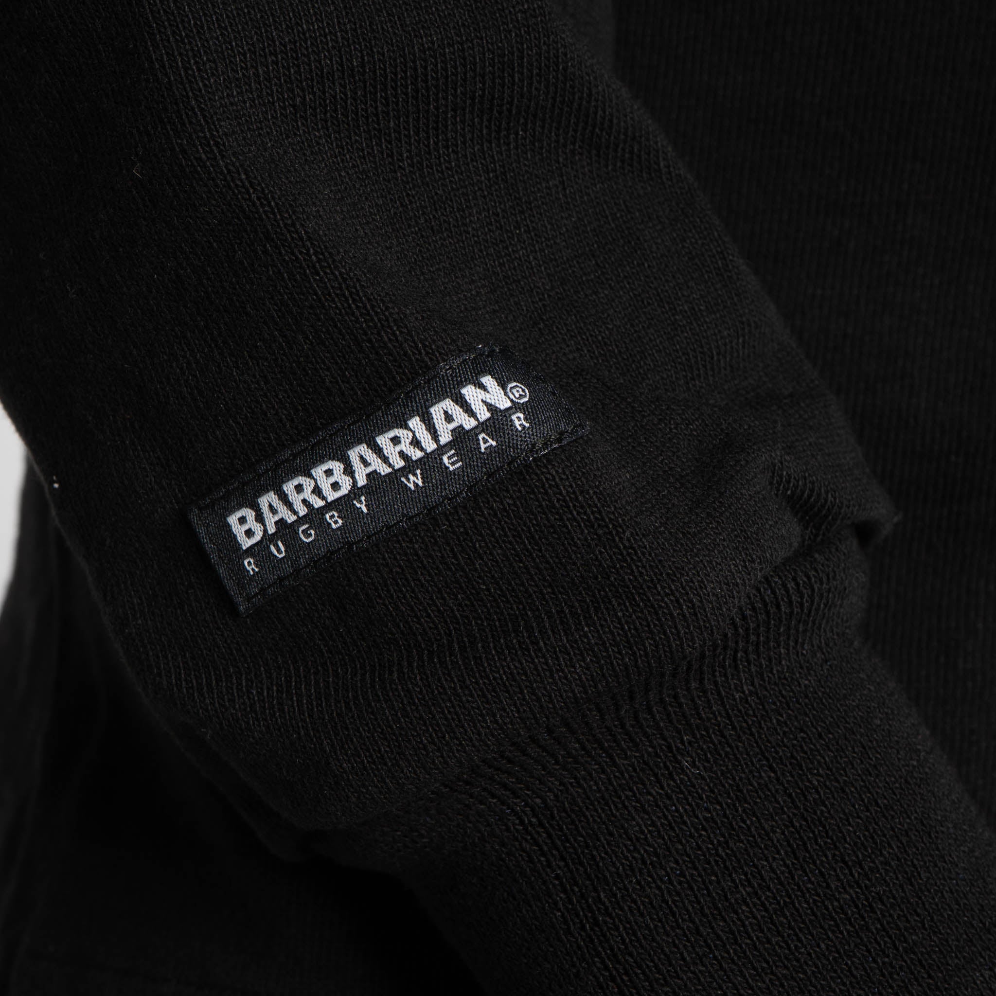 Classic Rugby Jersey - Black by Barbarian