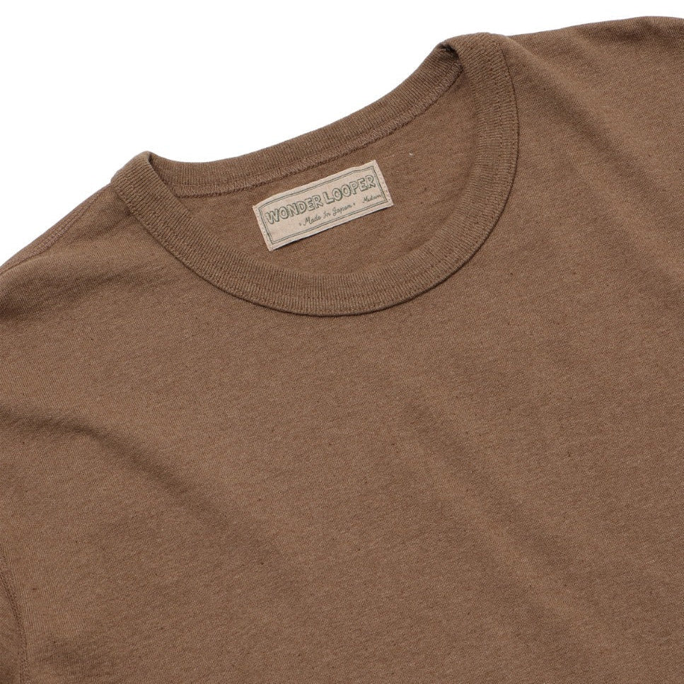 Crewneck T-shirt - Iron Mordant Foxfibre® Tsuriami by Wonder Looper