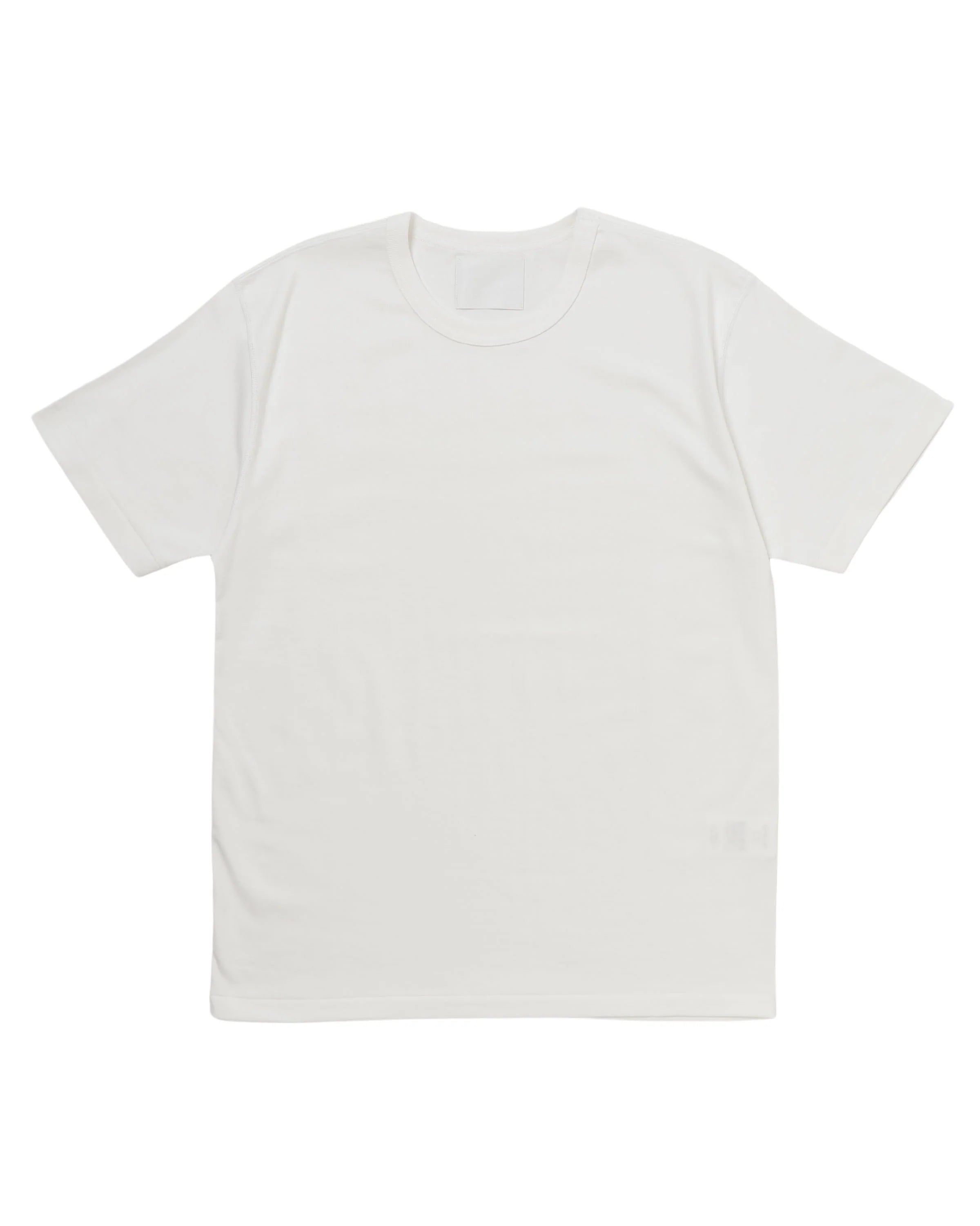 Crewneck T-shirt - Ultimate Pima Tsuriami - White by Wonder Looper