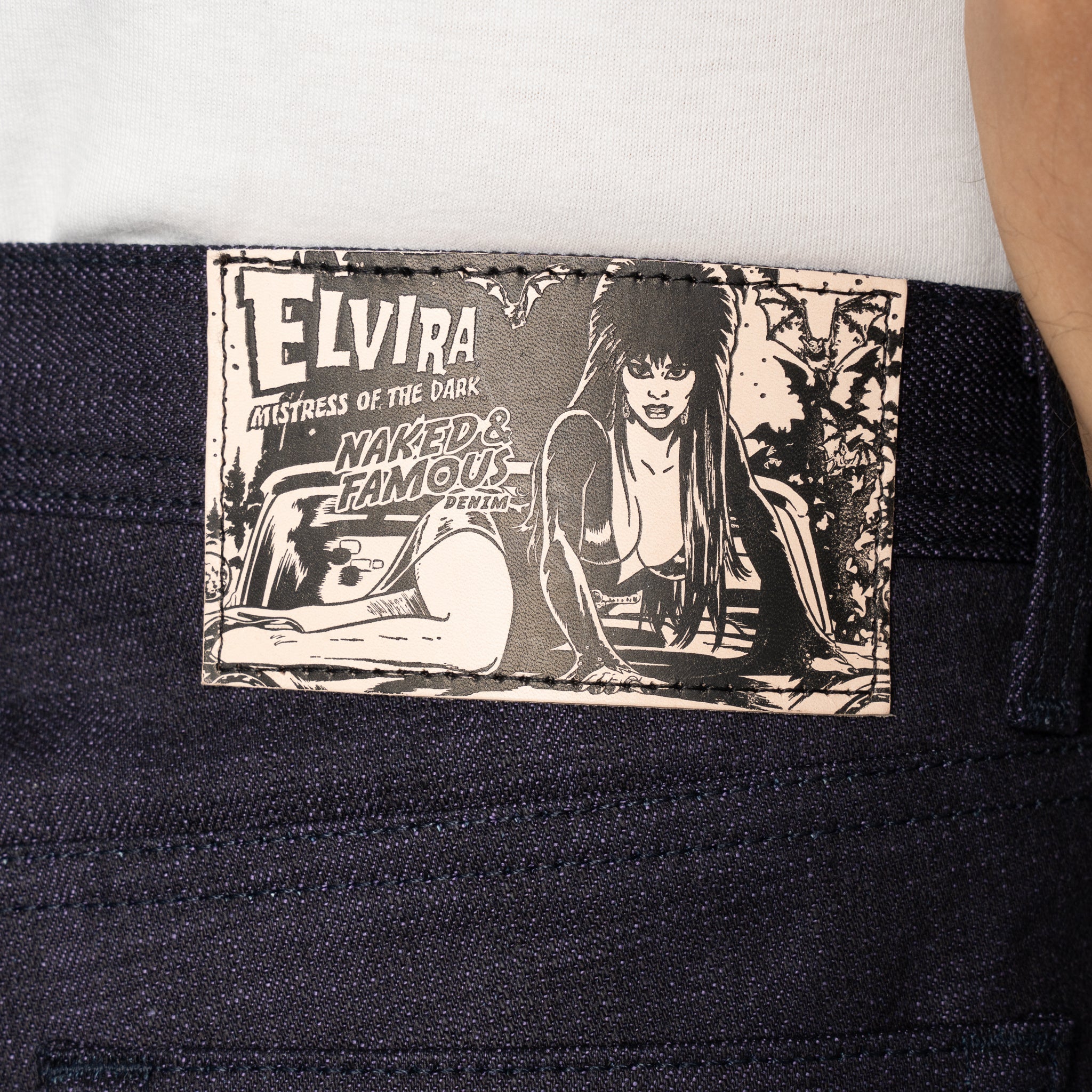 Weird Guy - Elvira - Mistress Of The Dark Selvedge by Naked & Famous Denim